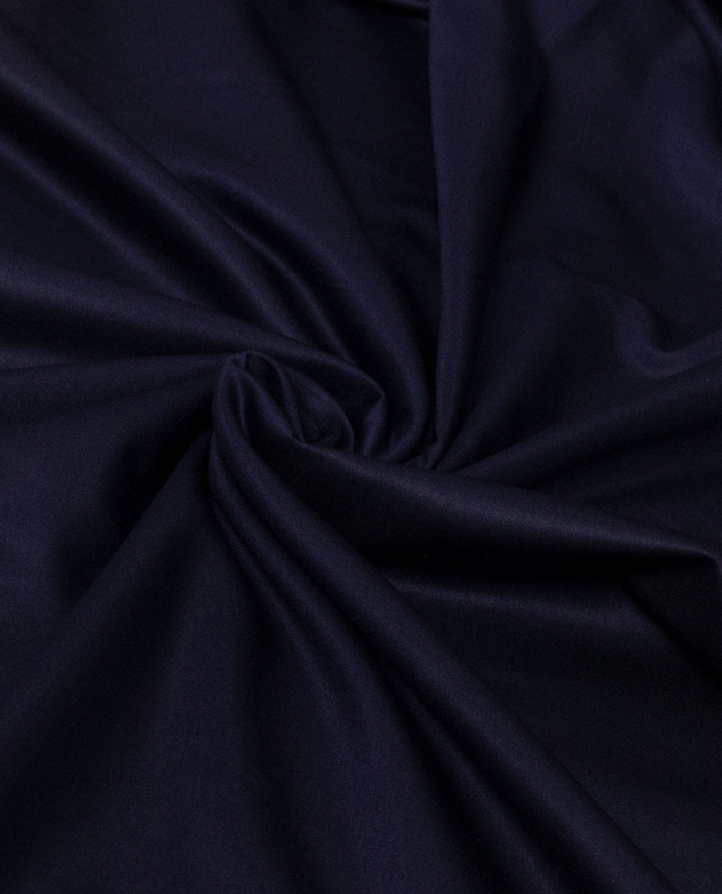 Navy Blue Rida With Smart Dark Lace Panel & Floral Work