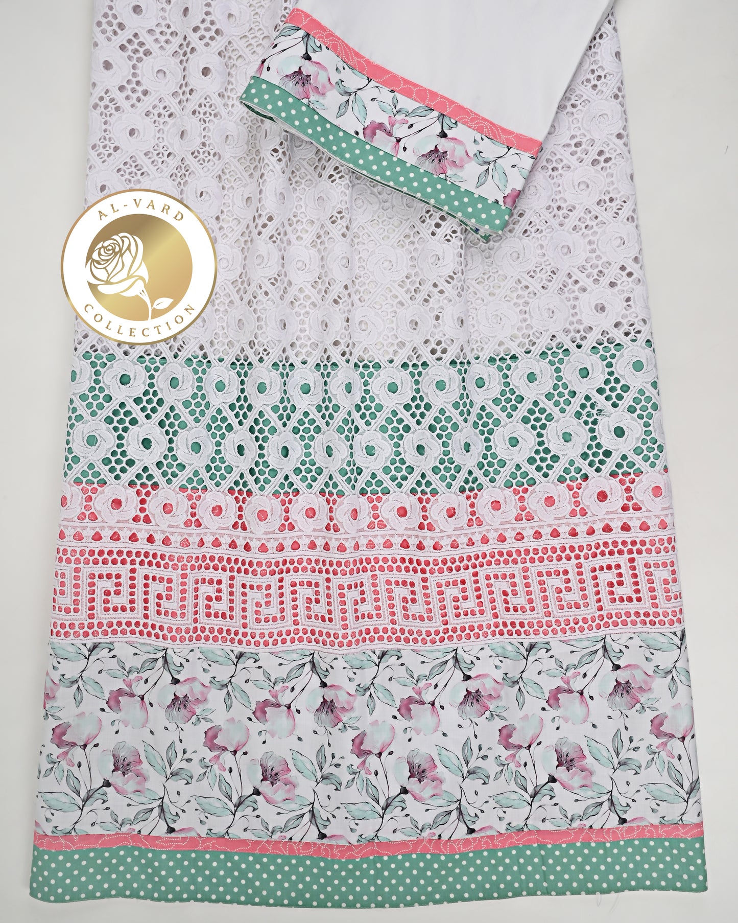 Smart & Beautiful Full Lacing Rida With Smart Floral Panel
