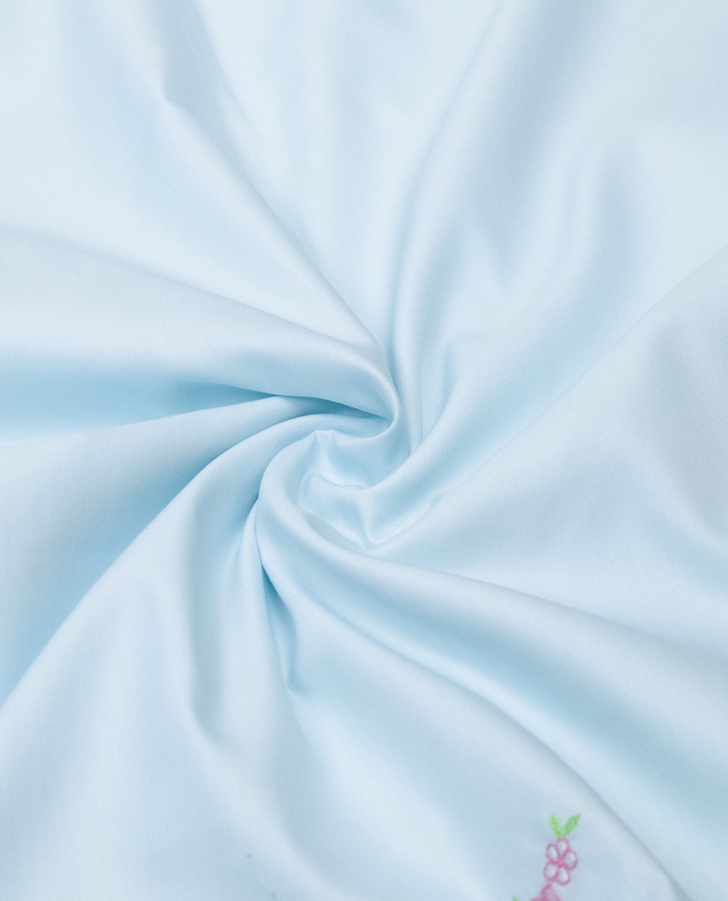 Light Blue Rida With Smart Lacing Cafes Paris Patch & Floral Work