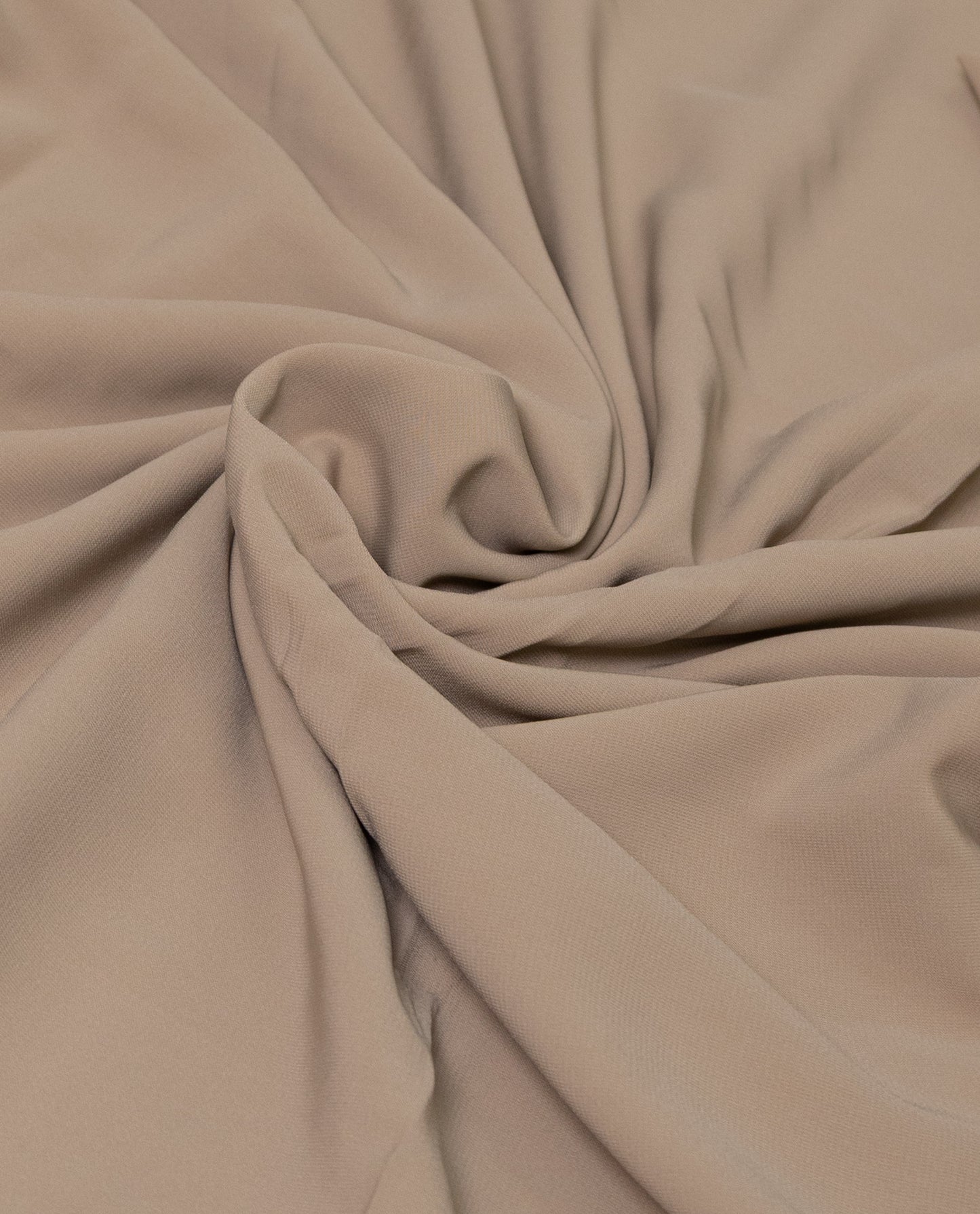 Classic Clay Brown Abaya Rida With Rust Abaya Panel & Smart Imp Lace