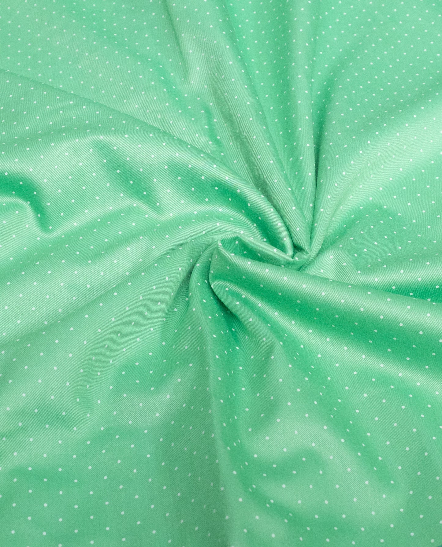 Green Rida With Smart Floral Print Panel & Lace