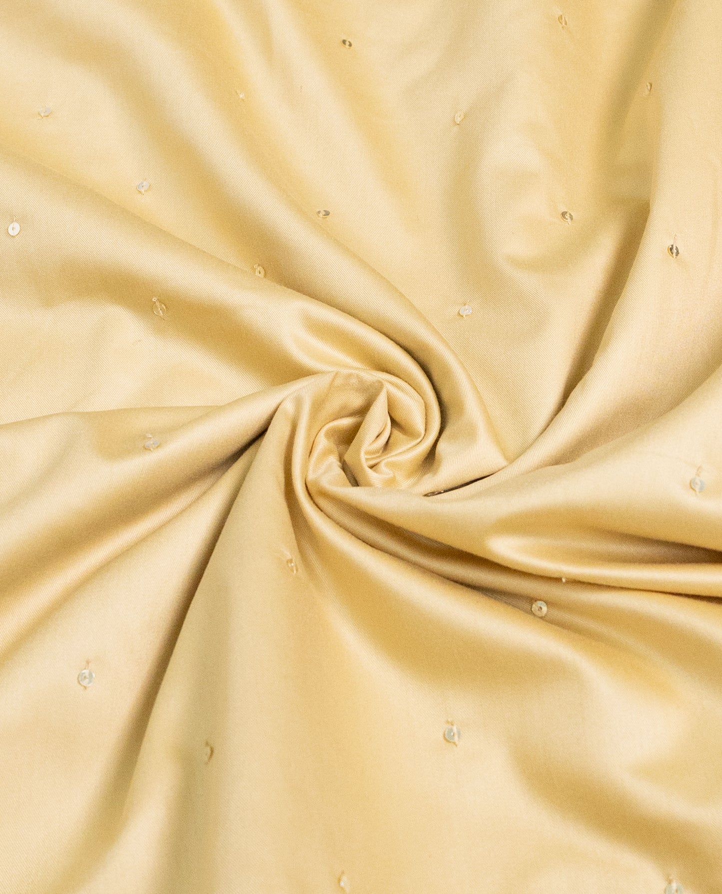 Lemon Yellow Rida With Heavy Look Lace Piece & Sequence Lace