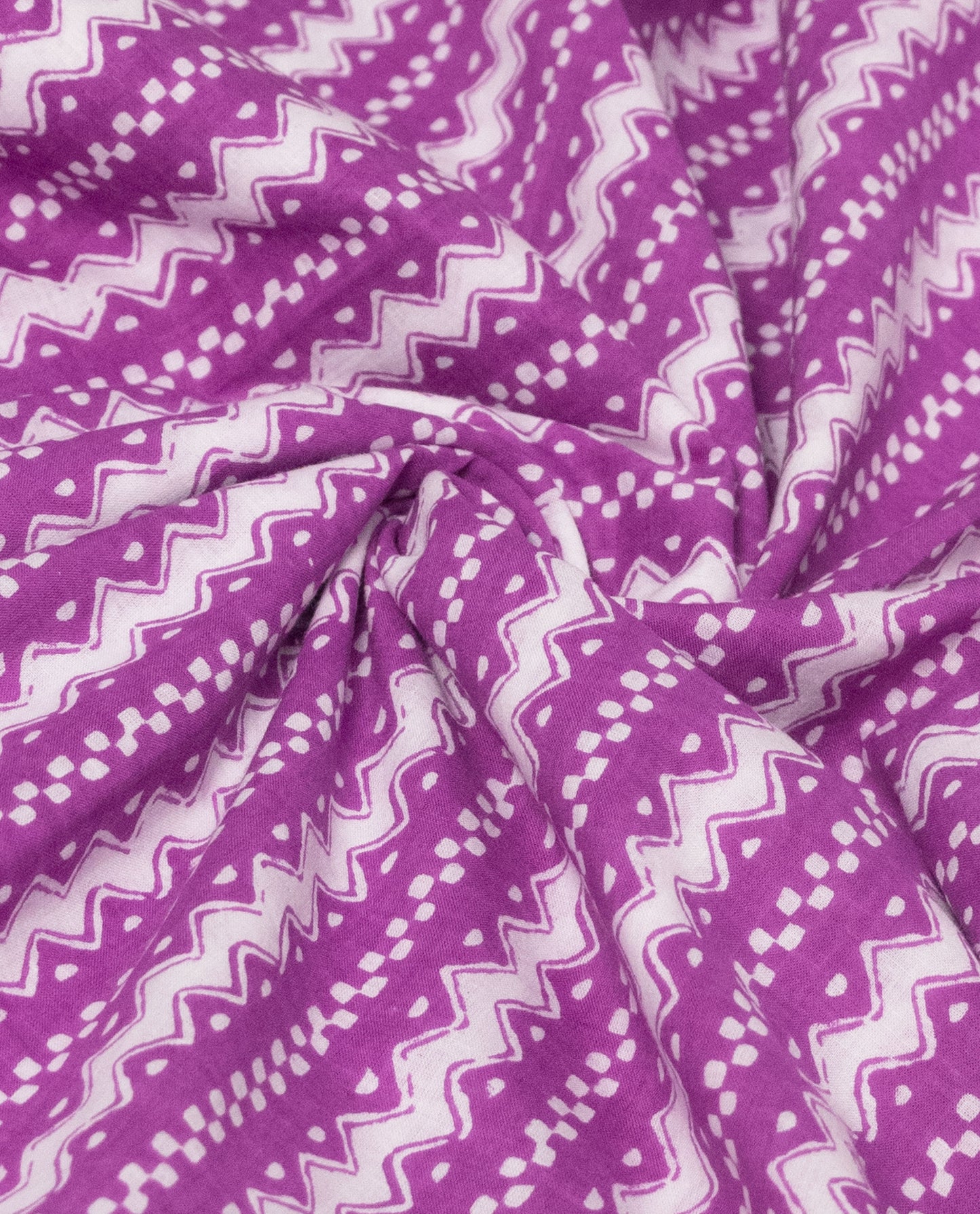 Pastle Lilac Ash Batik Rida With Smart Floral Batik Panel & Pipin