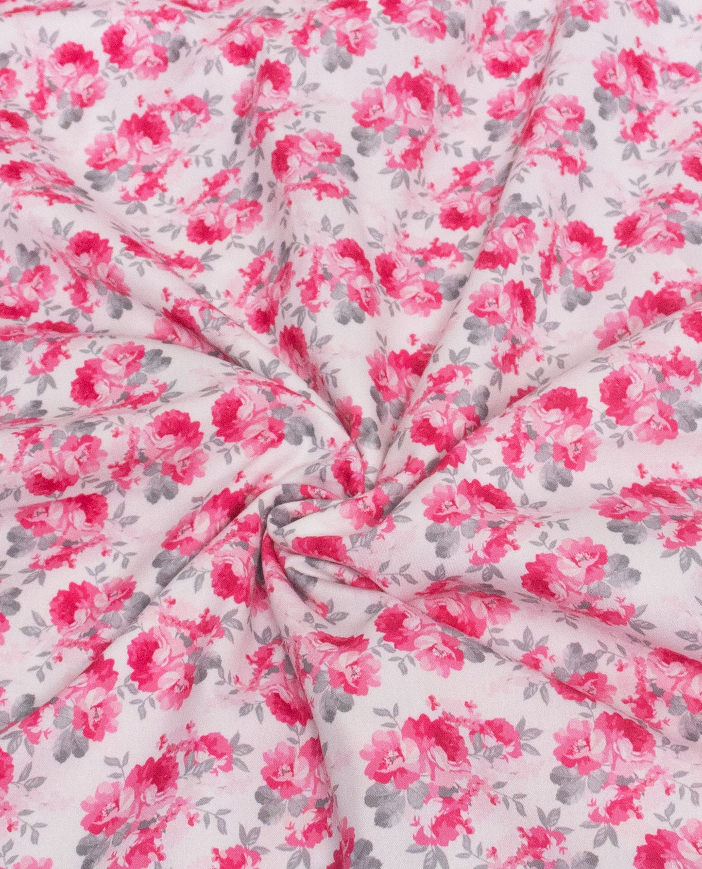 White Base Floral Printed Rida With Smart Lacing
