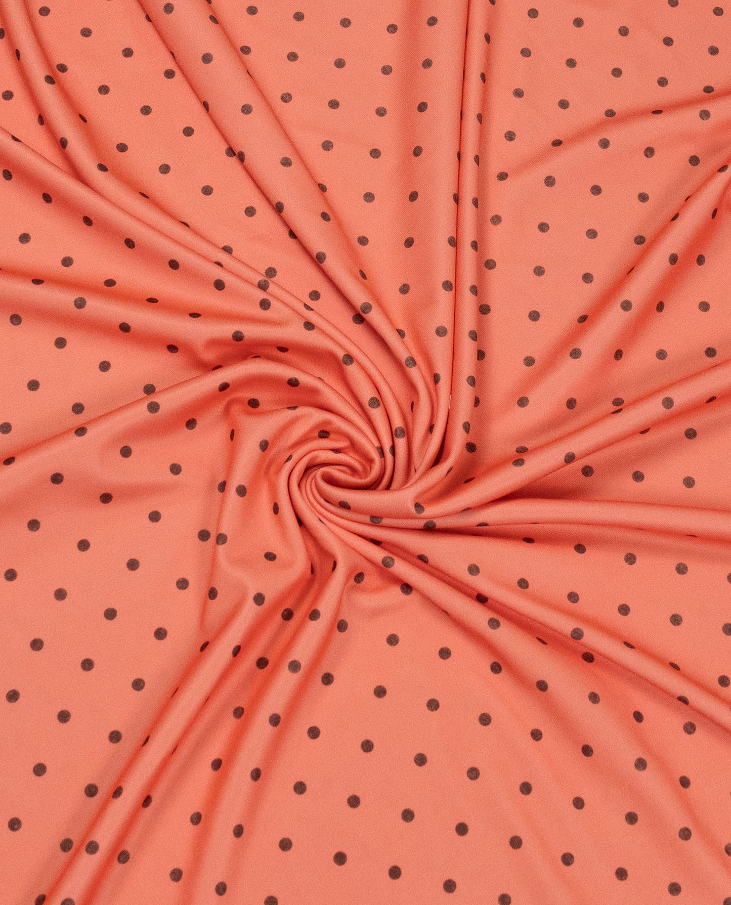 Neon Orange Dots Swim Wear With Summer Vibes Printed With Objects