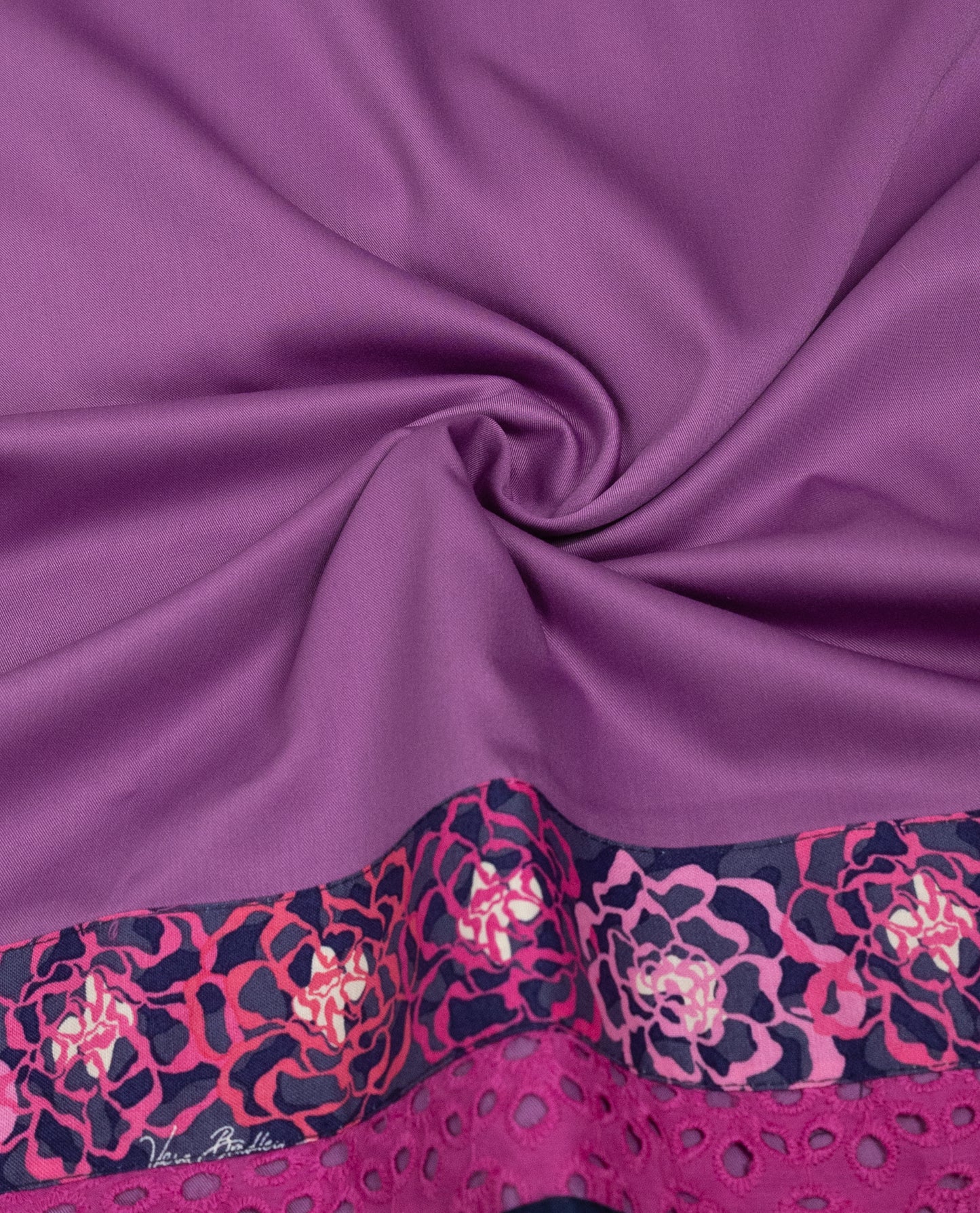 Purple Rida With Smart Vera Bradley Pattern & Smart Lace