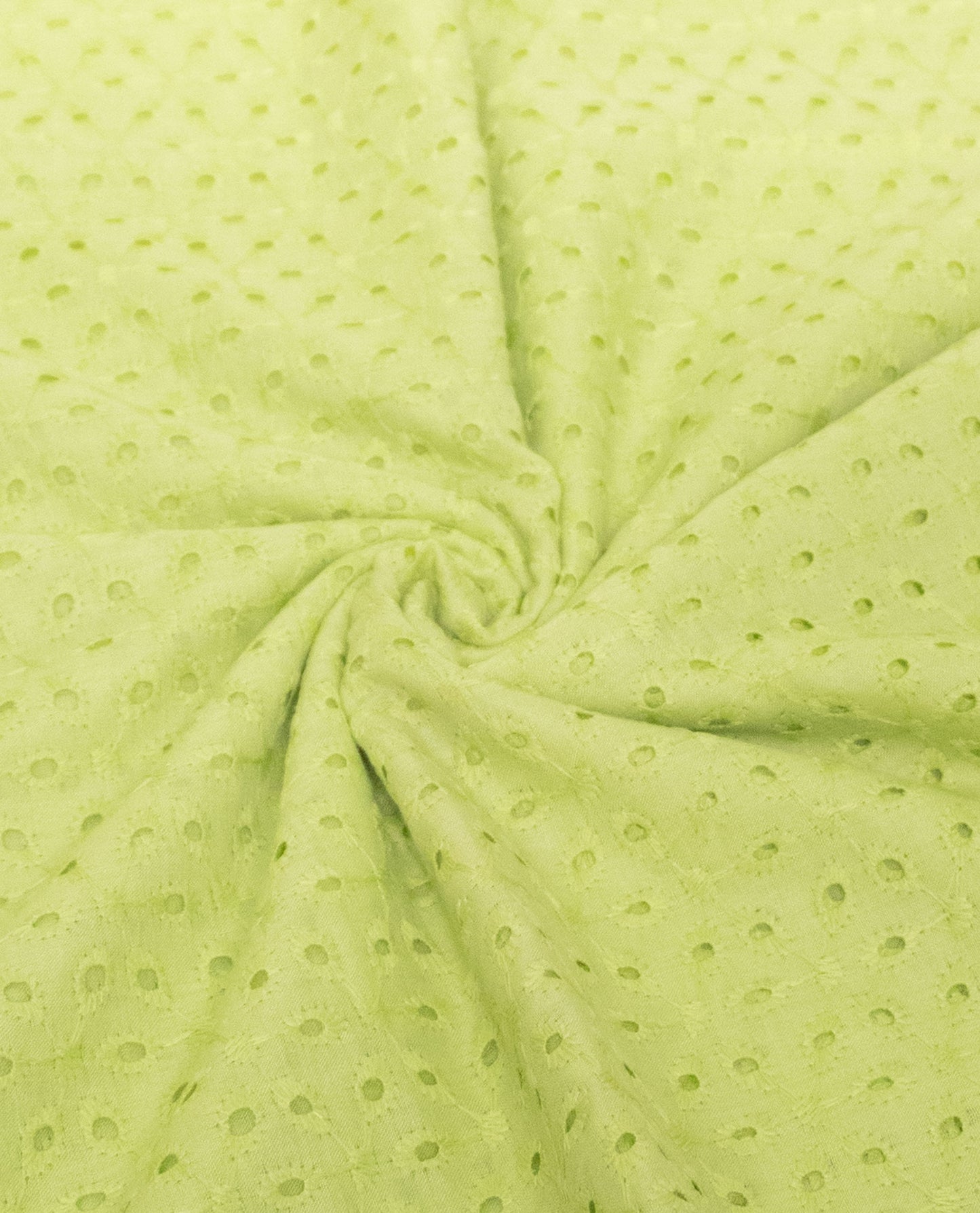 Green Hakoba Rida With Smart Yellow Panel & Lace
