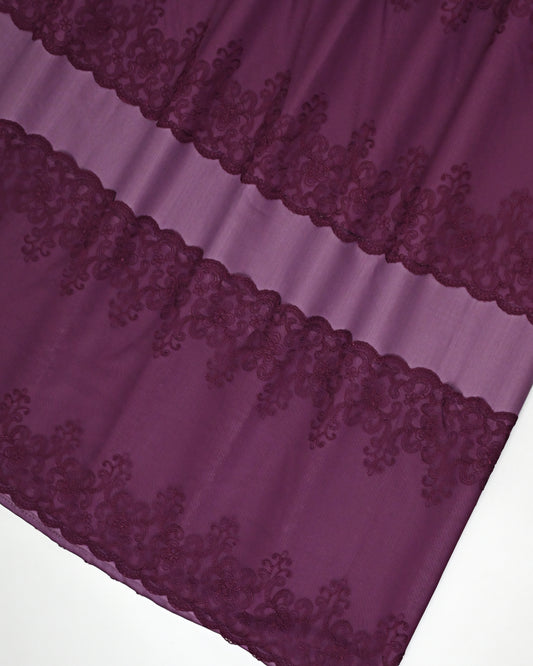 Mulberry Rida With Smart Dark Purple Lacing