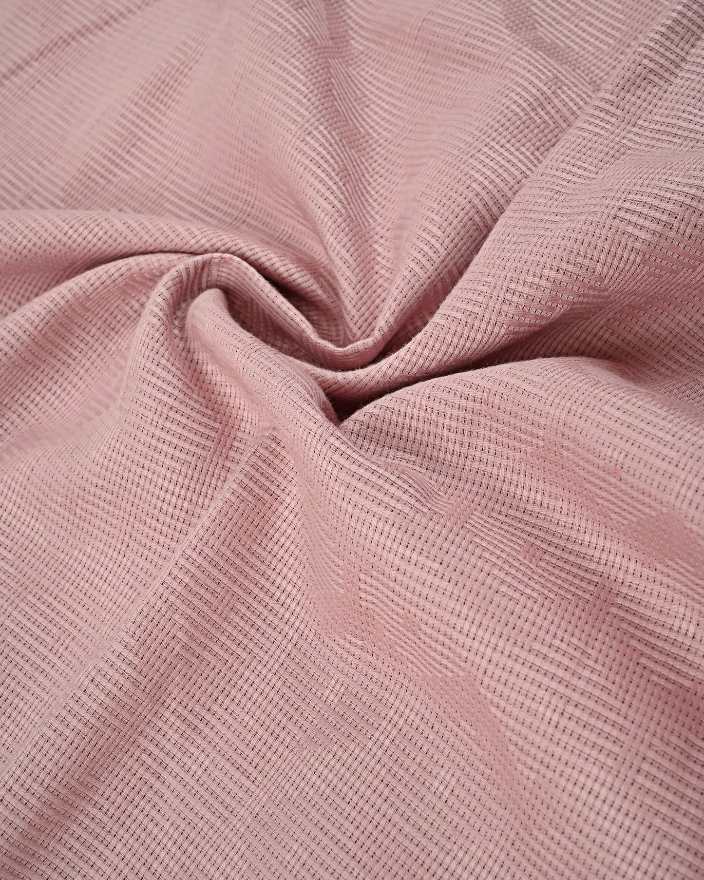 Dusty Pink With Smart Machine Floral Embroidery & Smart Lace