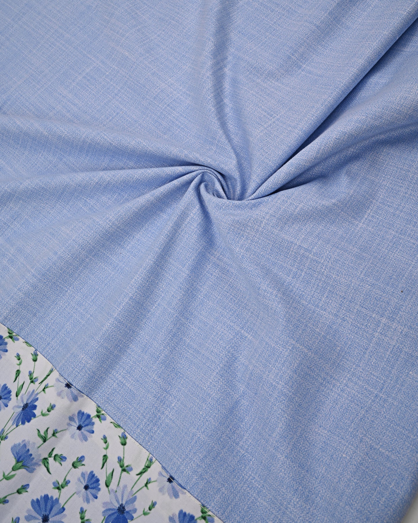 Sky Blue Rida With Smart Floral Panel & Smart Lacing