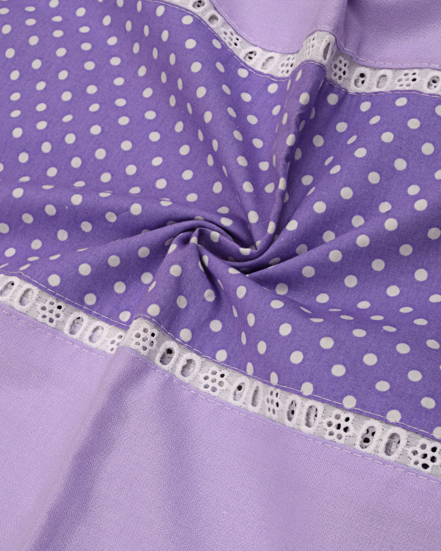 Purple Rida With Smart Panel & Lace