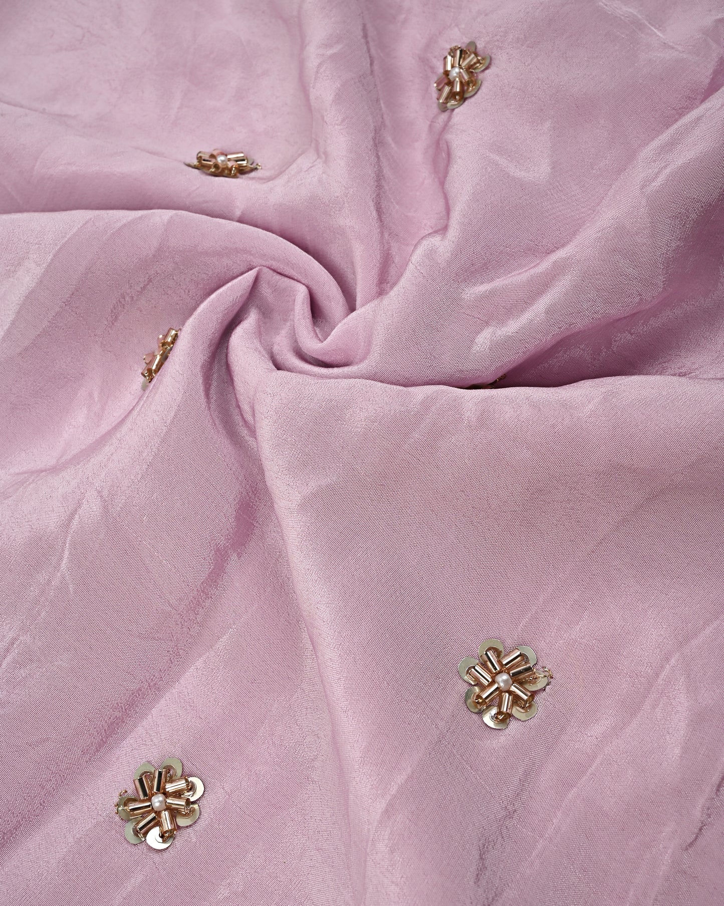 Light Purple RCJ With All Over Booties & Heavy Golden Lace/Dupatta With Lace