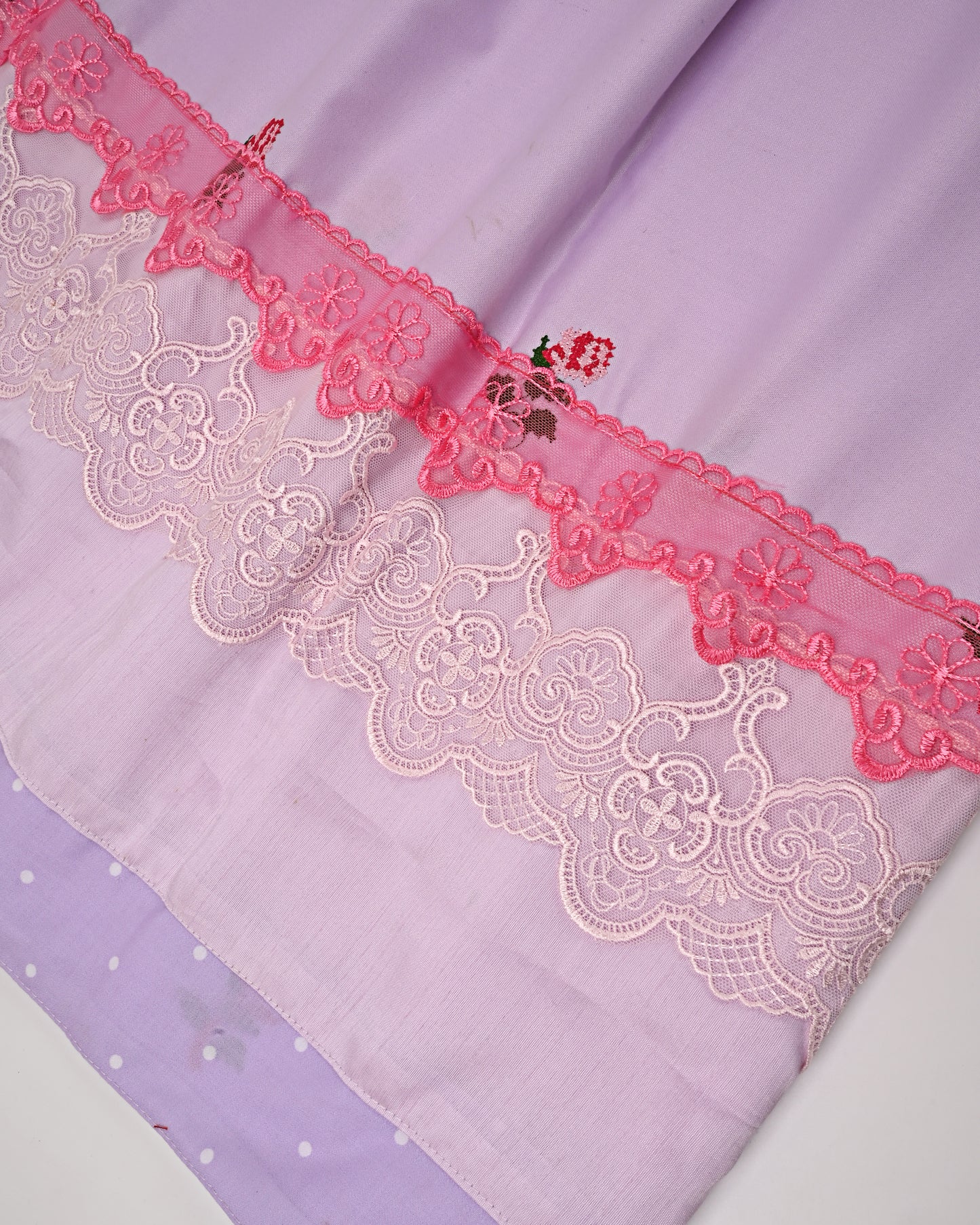 Lilac Rida With Smart Lacing & Embroidery Booties