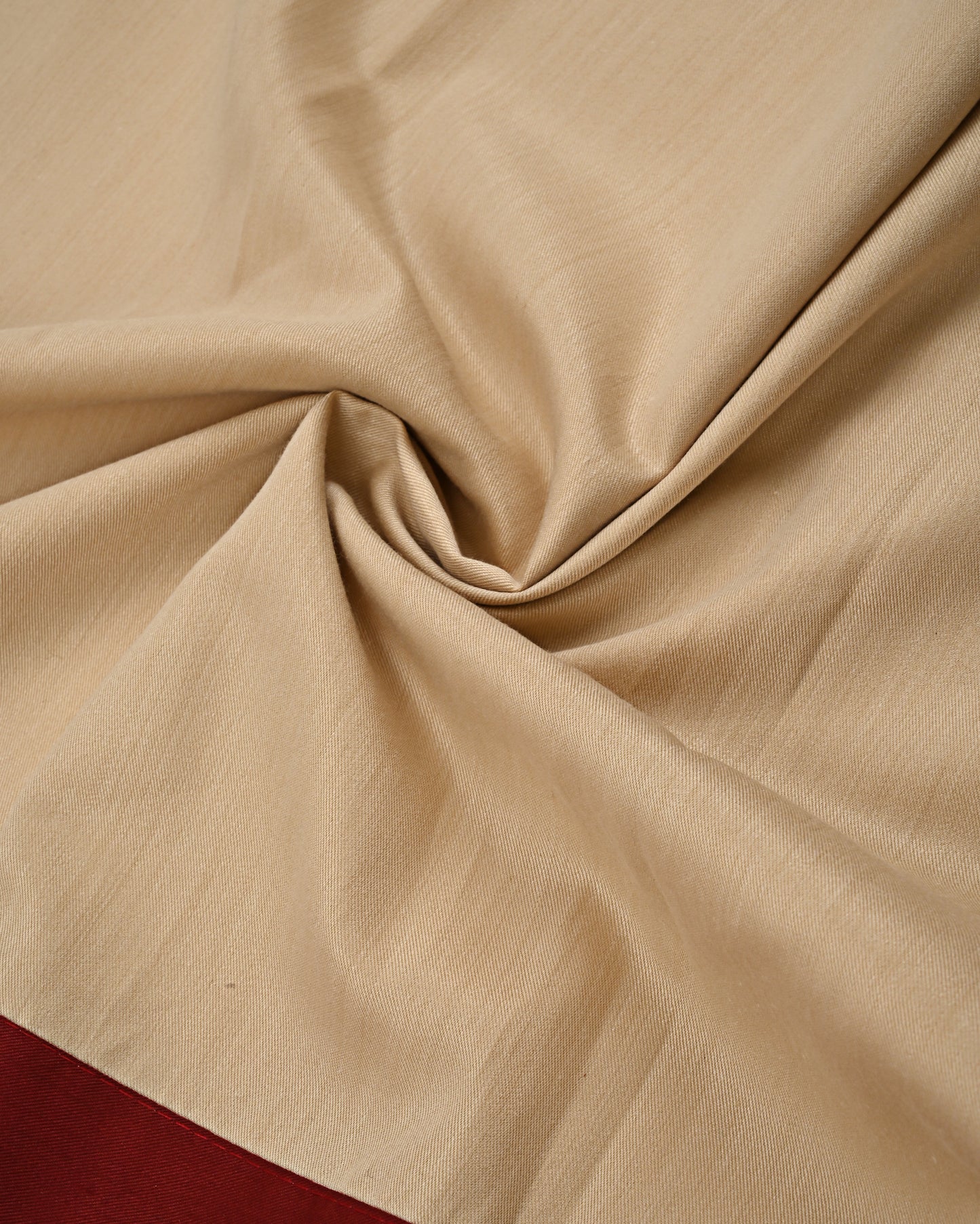 Beige Rida With Smart Dark Panel & Floral Lace