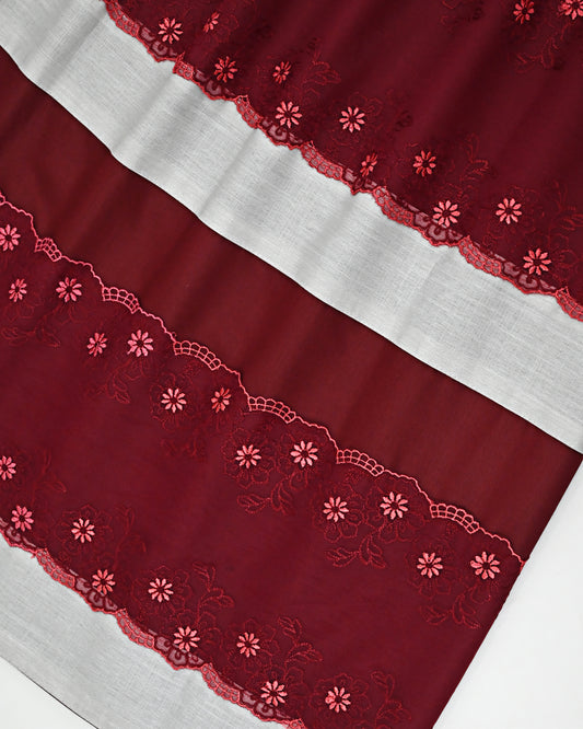 Maroon Rida With Smart Dark Lacing & Smart Look