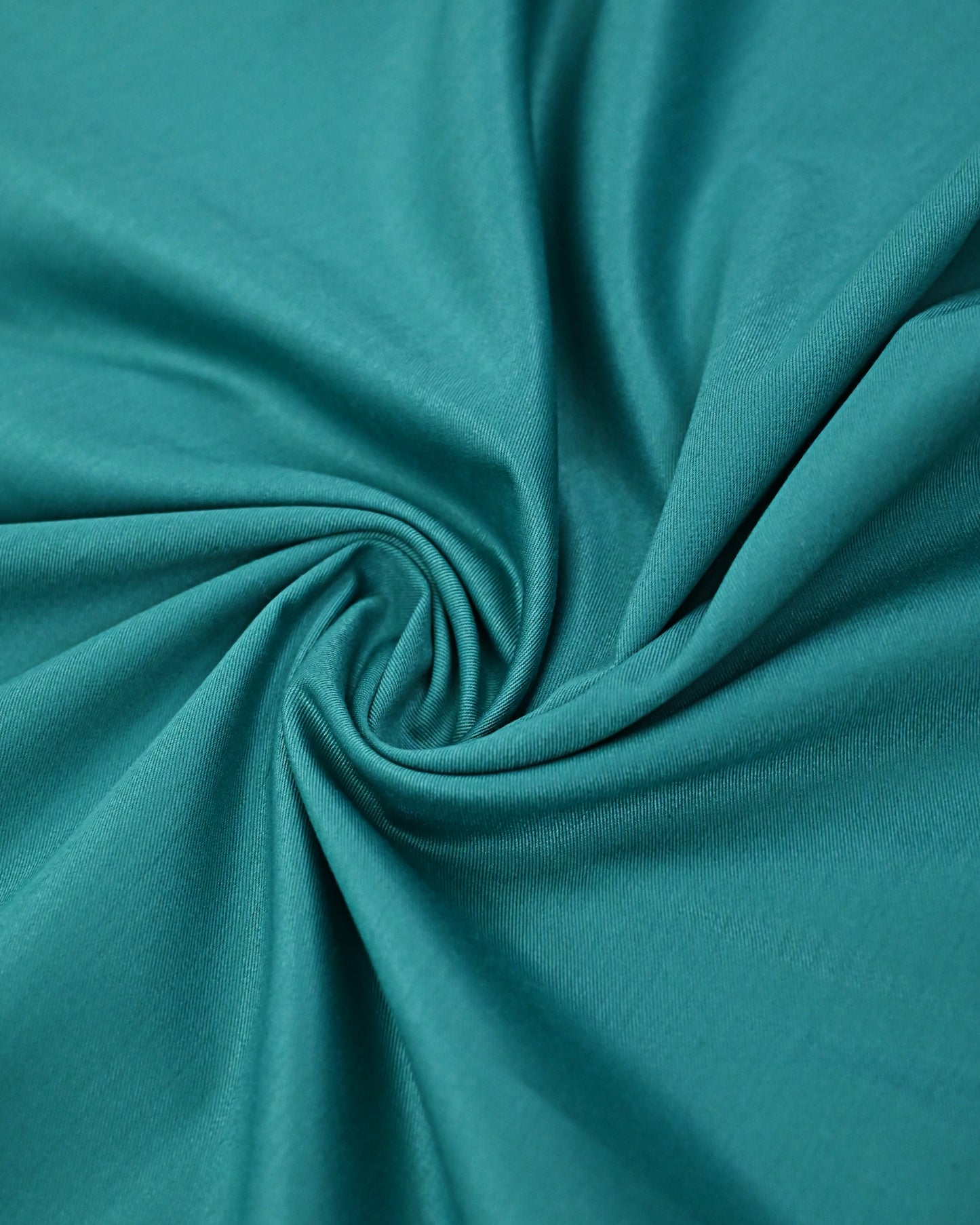 Peacock Green Rida With Smart White Floral Lace & Floral Printed Panel