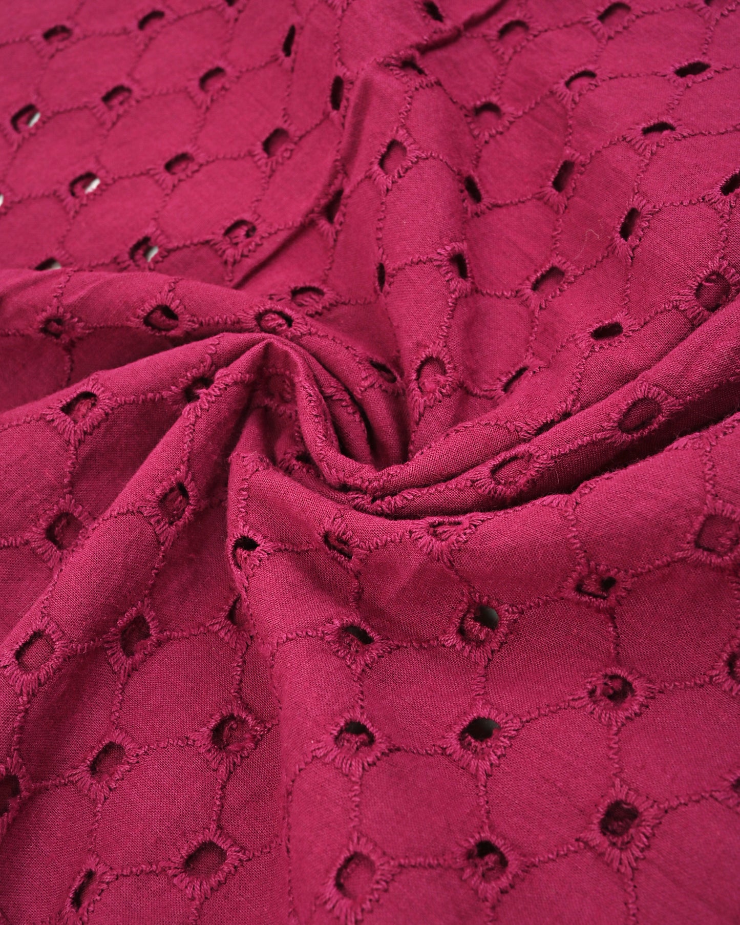 Dark Maroon Hakoba Rida With Smart Lace & Smart Look