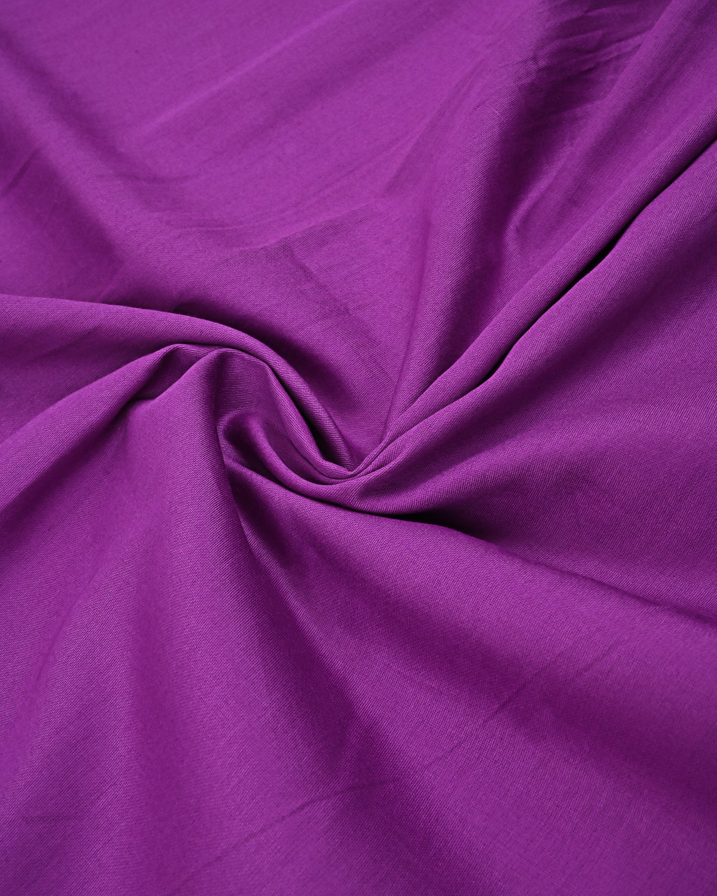 Brinjal Purple Rida With Floral Panel & Purple Floral Hand Painting