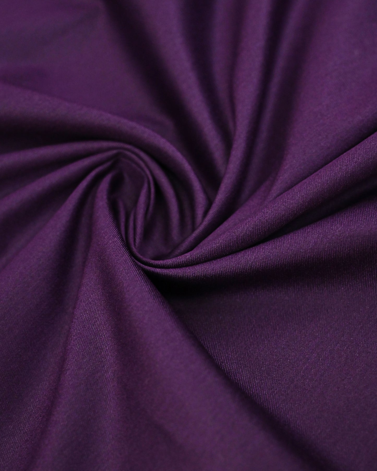 Violet-Grape Purple With Floral Print Design Panel & Smart Lace