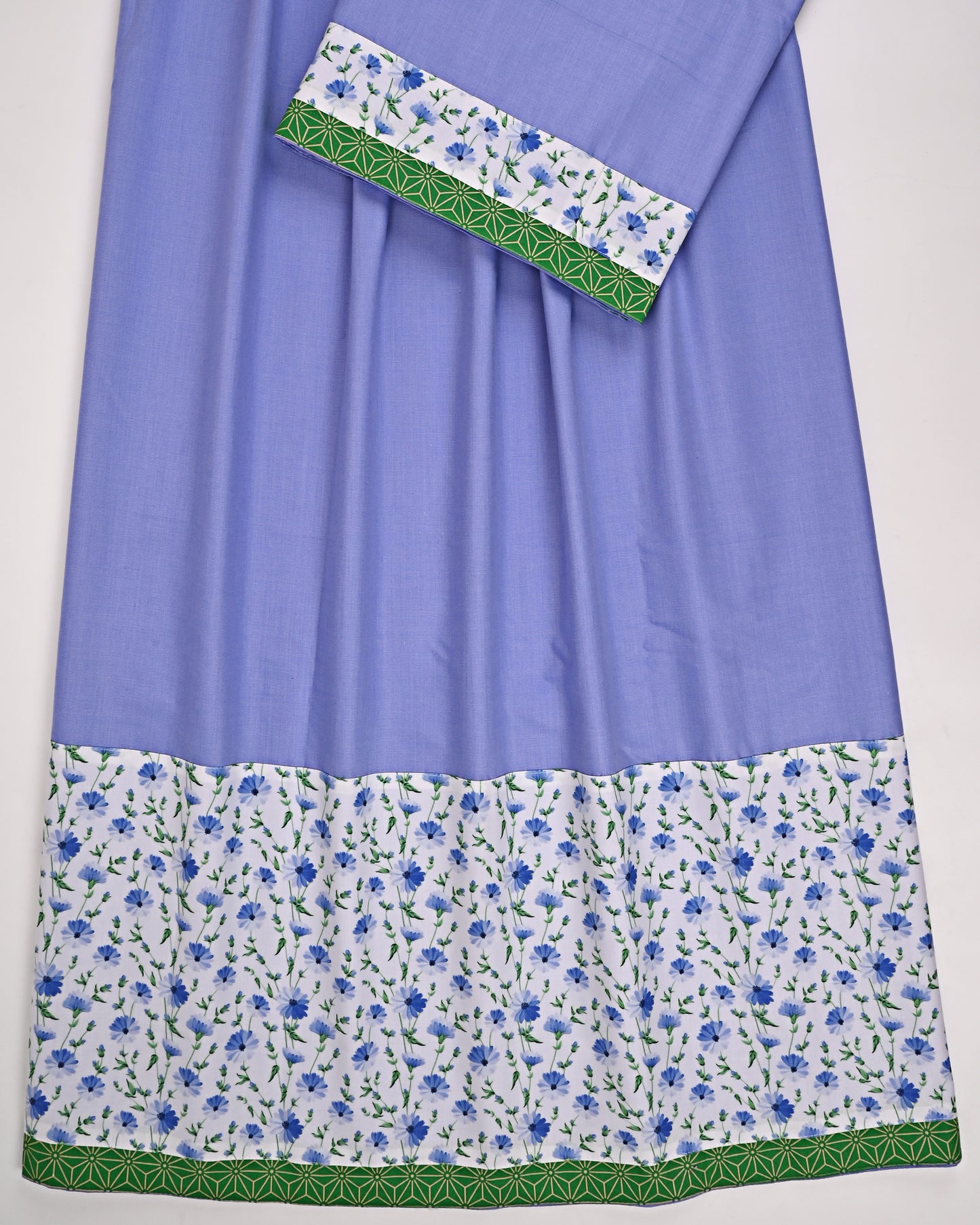 Dark Sky Blue Ohbat Rida with Smart Printed Panel