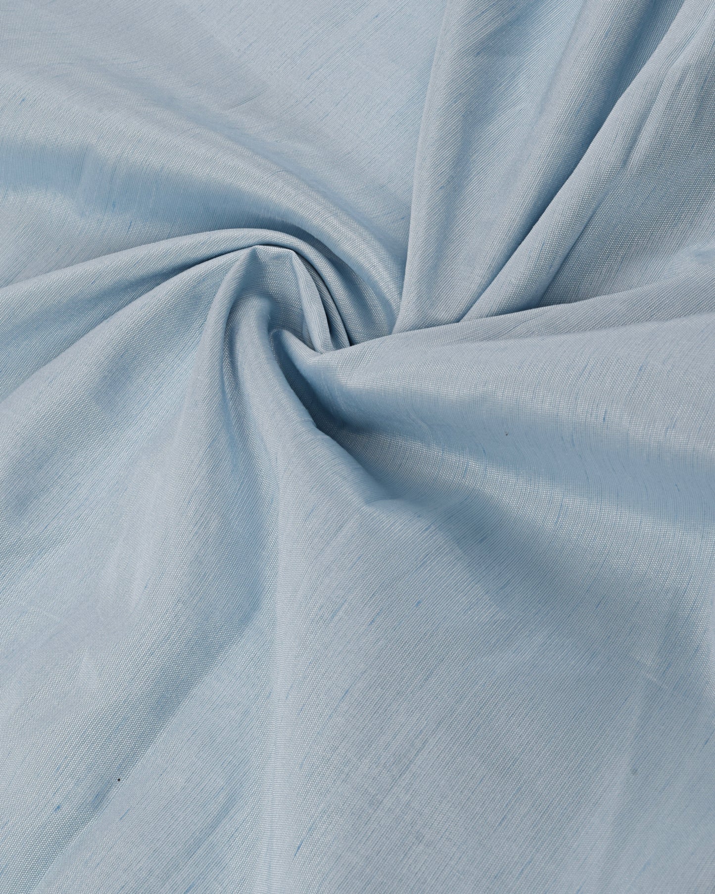 Light Blue Rida With Navy Blue Panel & Aari Work Border