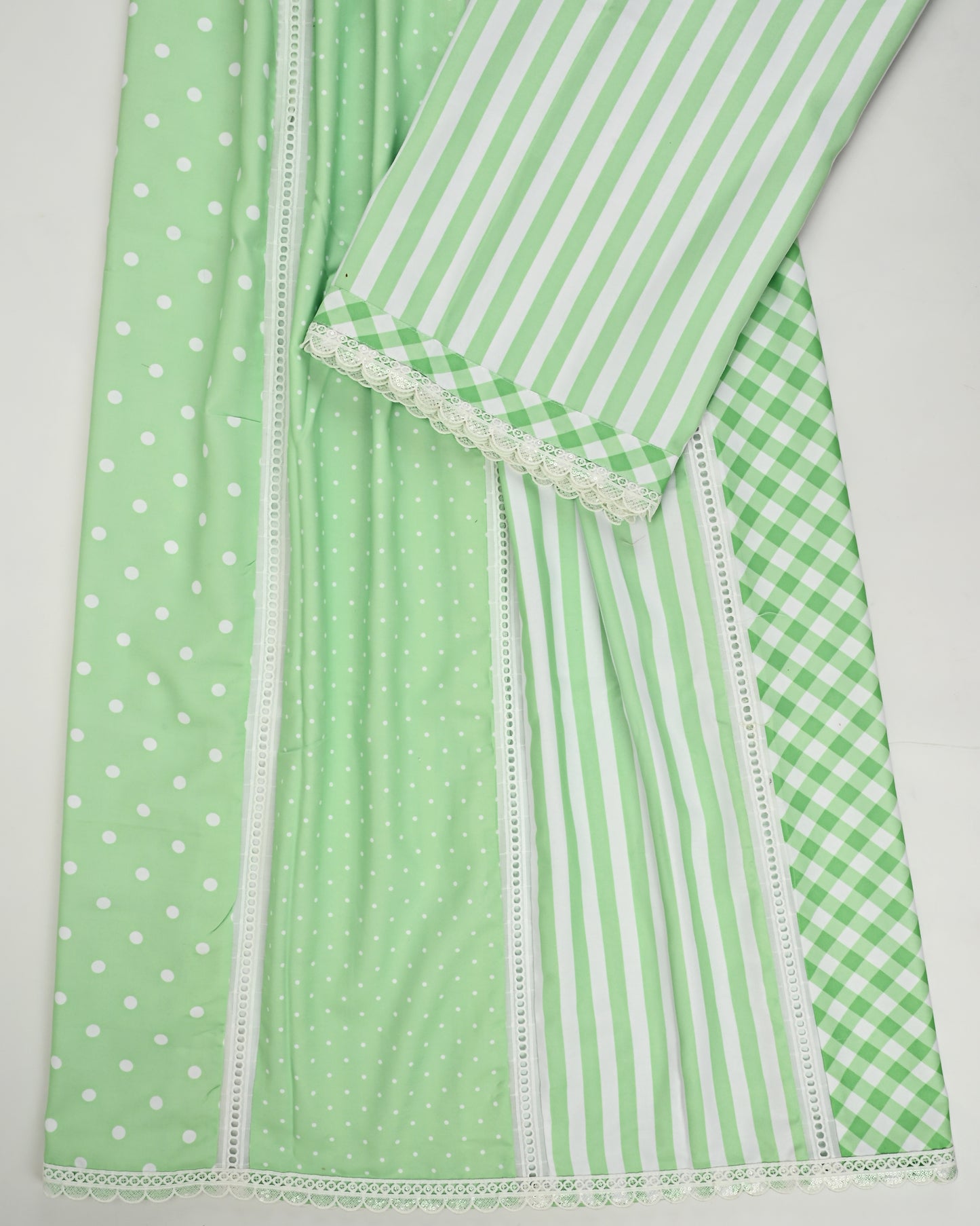 Original Denim Rida With Smart Print & Skirt Pattern