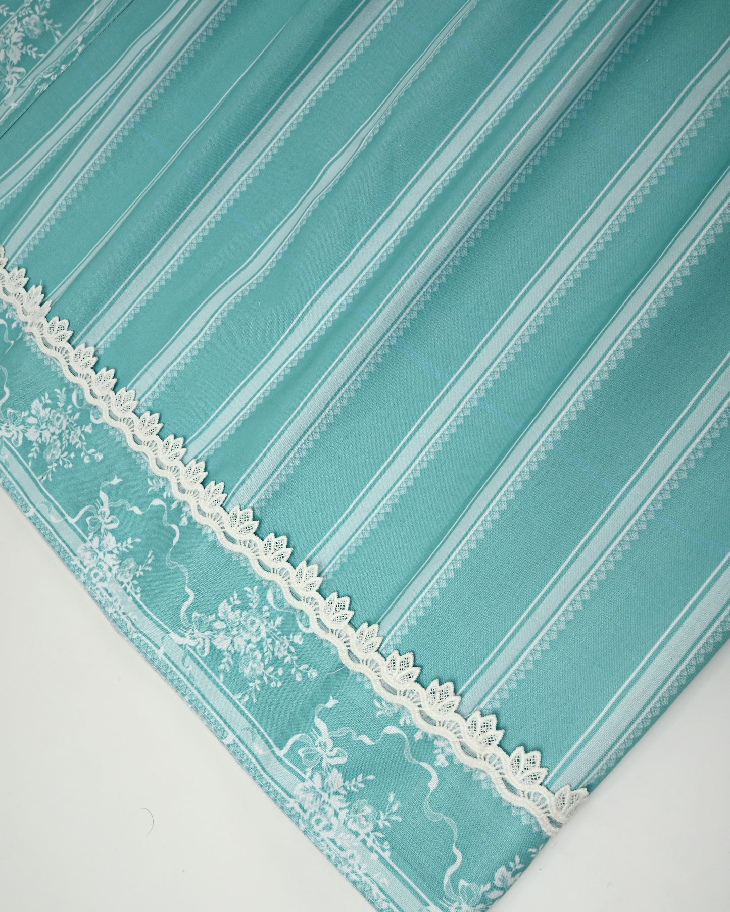 Rama Green Rida With Smart Panel & Lace