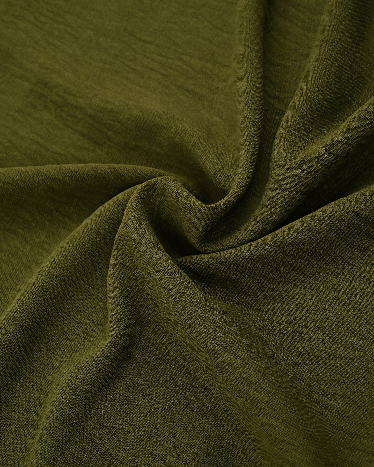 Dark Green Abaya With Smart Lace & Blue Shades Panel