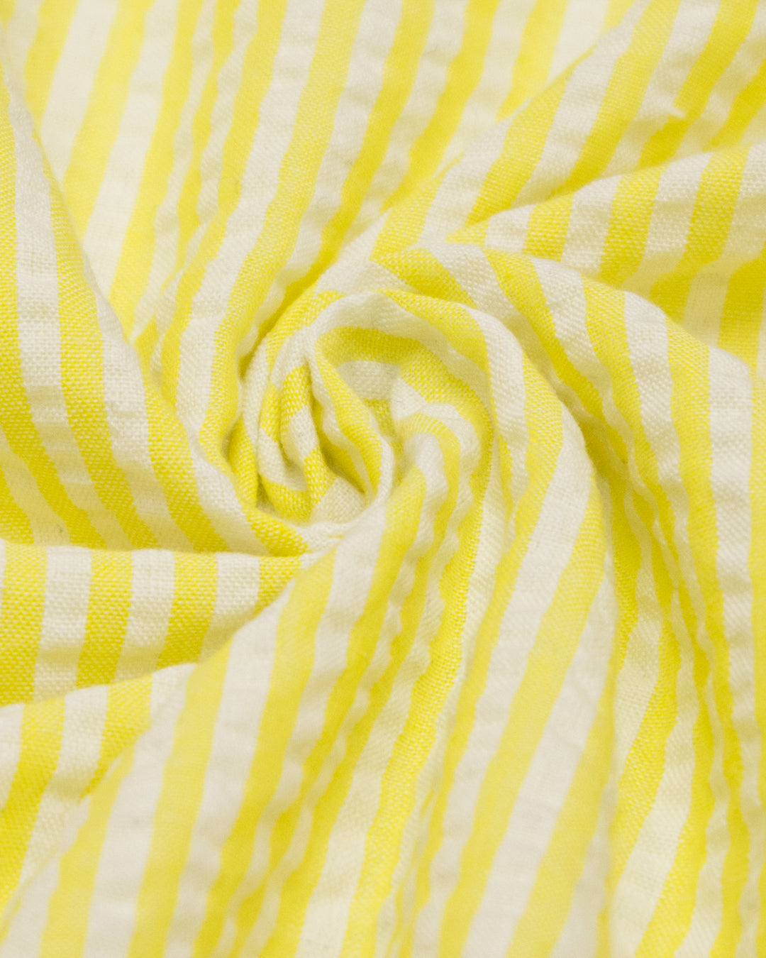 Imported Yellow Popcorn Rida With Floral Panel & Lace