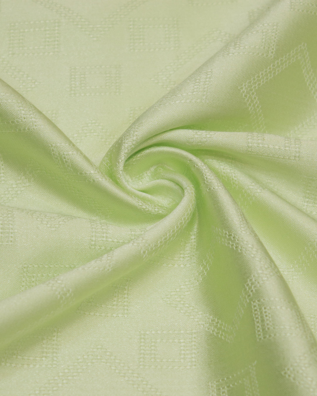 Light Green Silk Material Rida With Smart Sequence Lace & Rose Applique