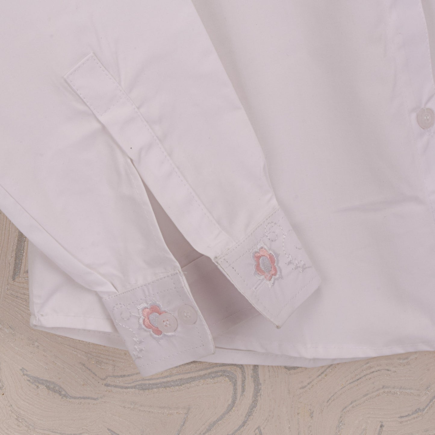 Al Vard Shirt With Embroidery