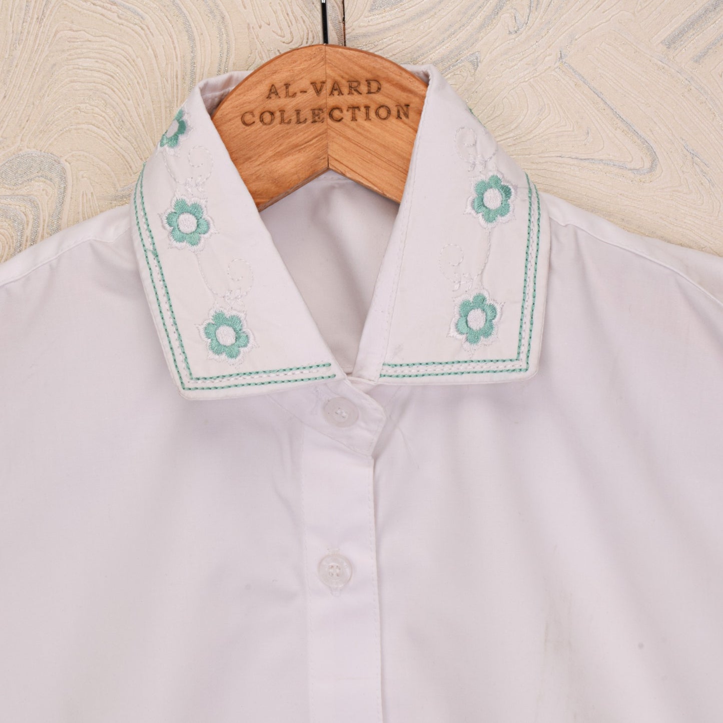 Al Vard Shirt With Embroidery