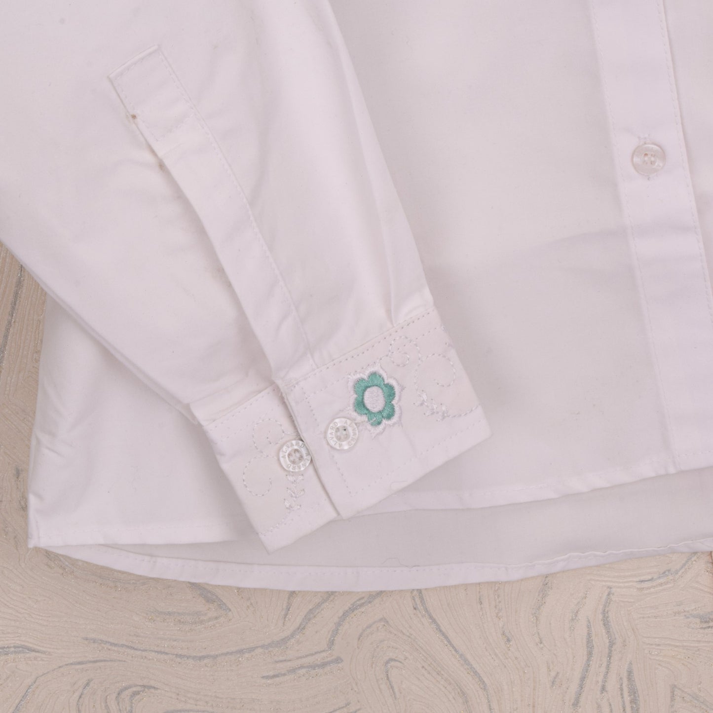 Al Vard Shirt With Embroidery