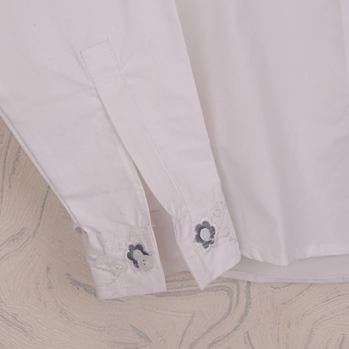 Al Vard Shirt With Embroidery