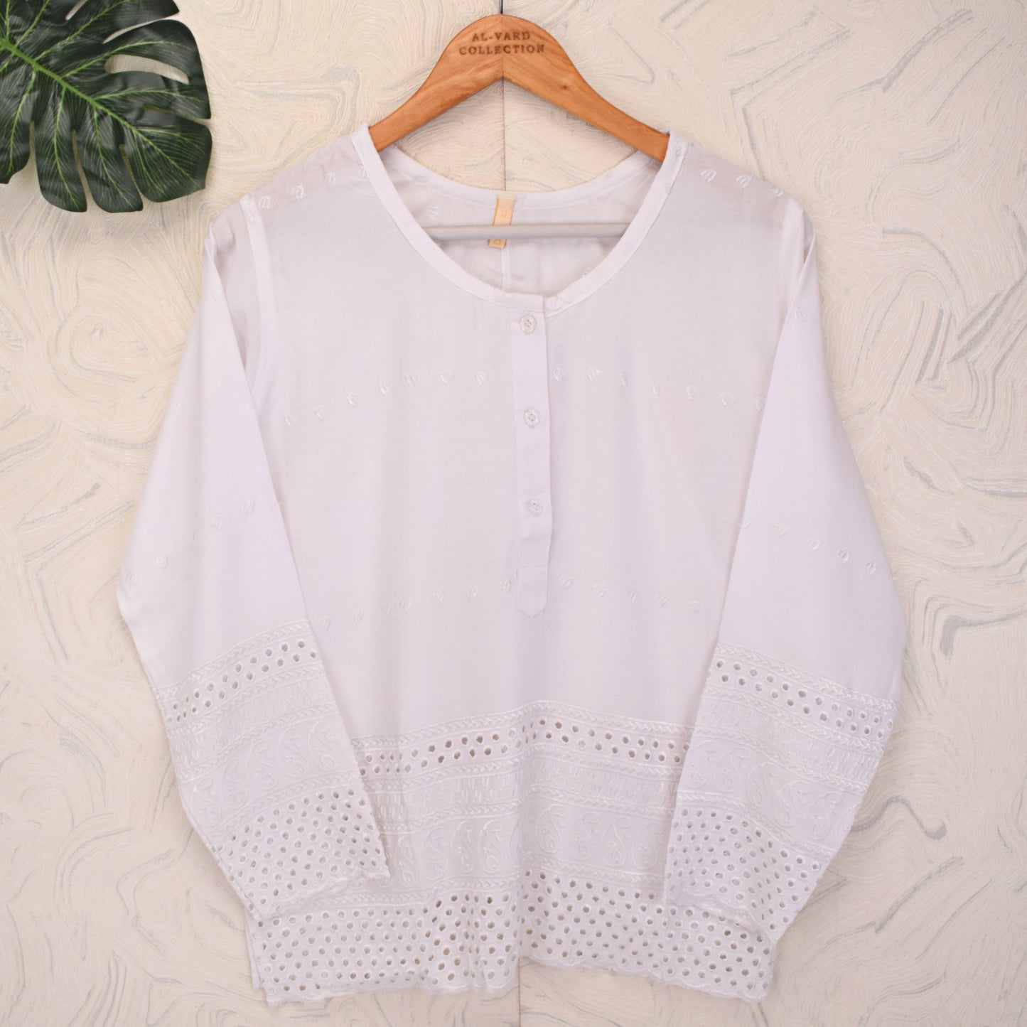 Al Vard Shirt With Round Neck
