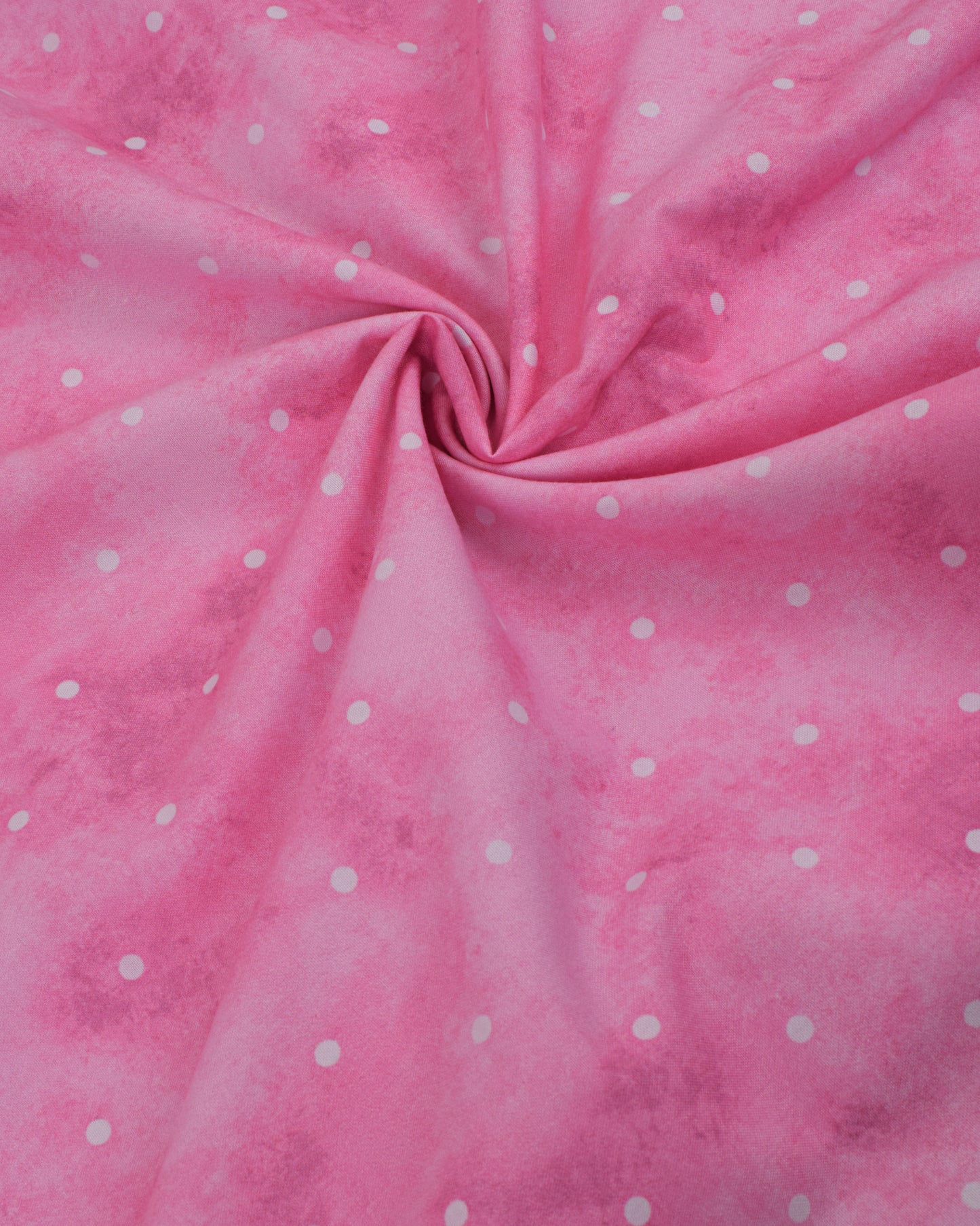 Onion Marble White Dots With Floral Panel & Rose Applique Work