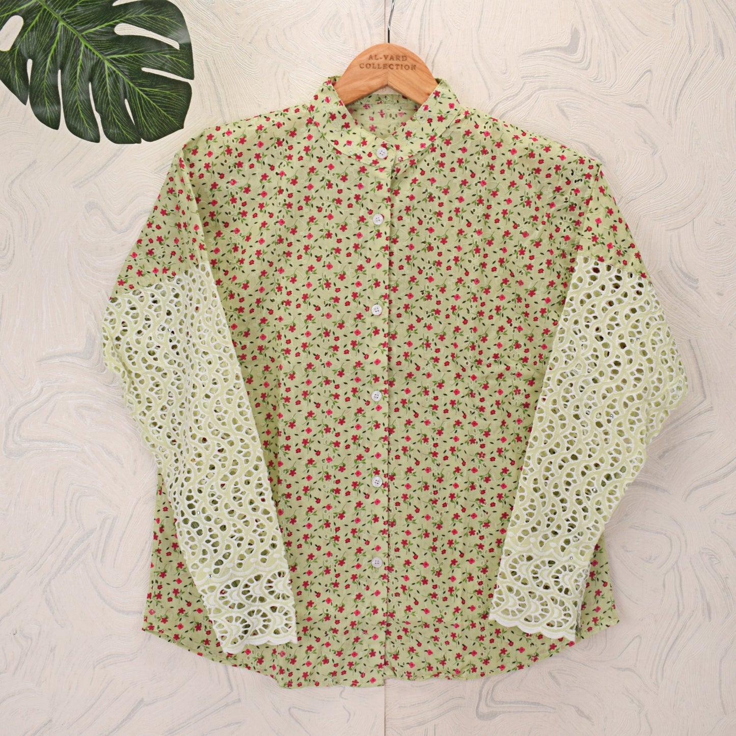 Al Vard Printed Hakoba Shirt