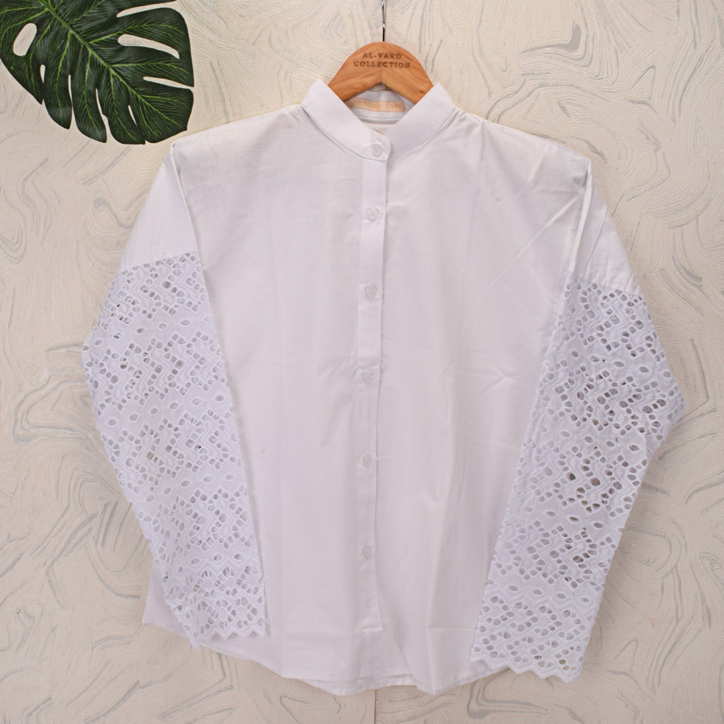 Al Vard White Hakoba Shirt
