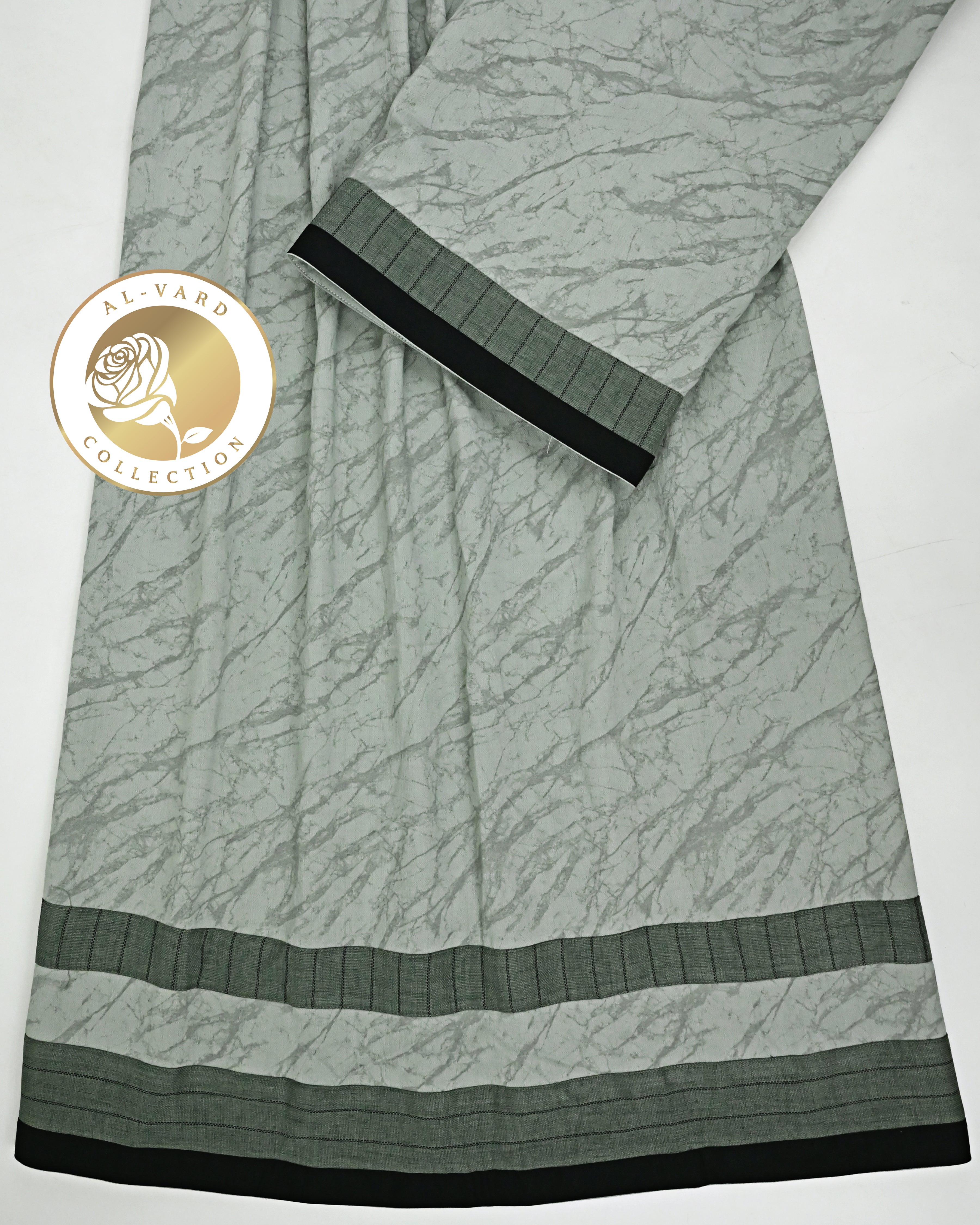 Sage Green Rida With Smart Green Lining Panel