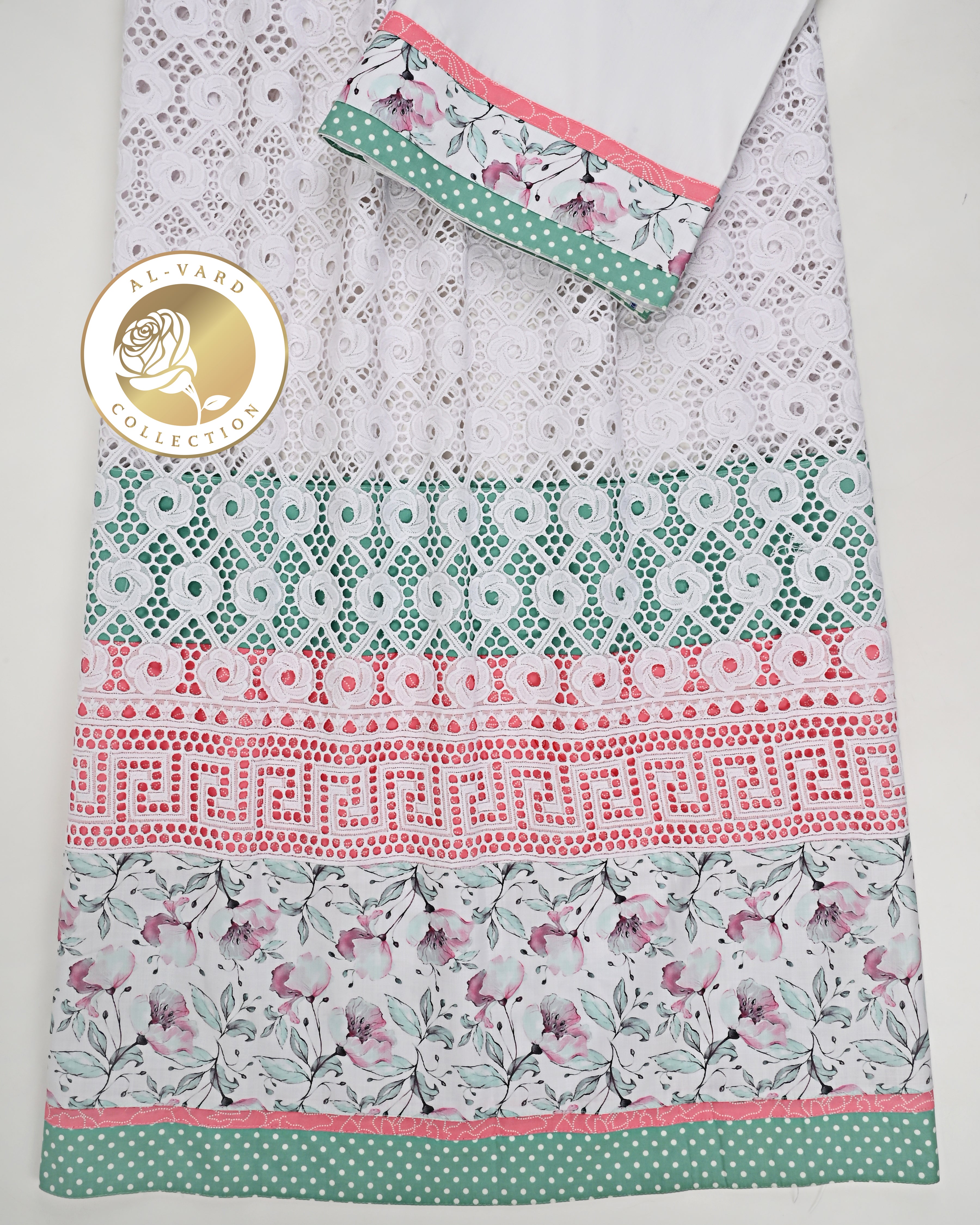 Smart & Beautiful Full Lacing Rida With Smart Floral Panel