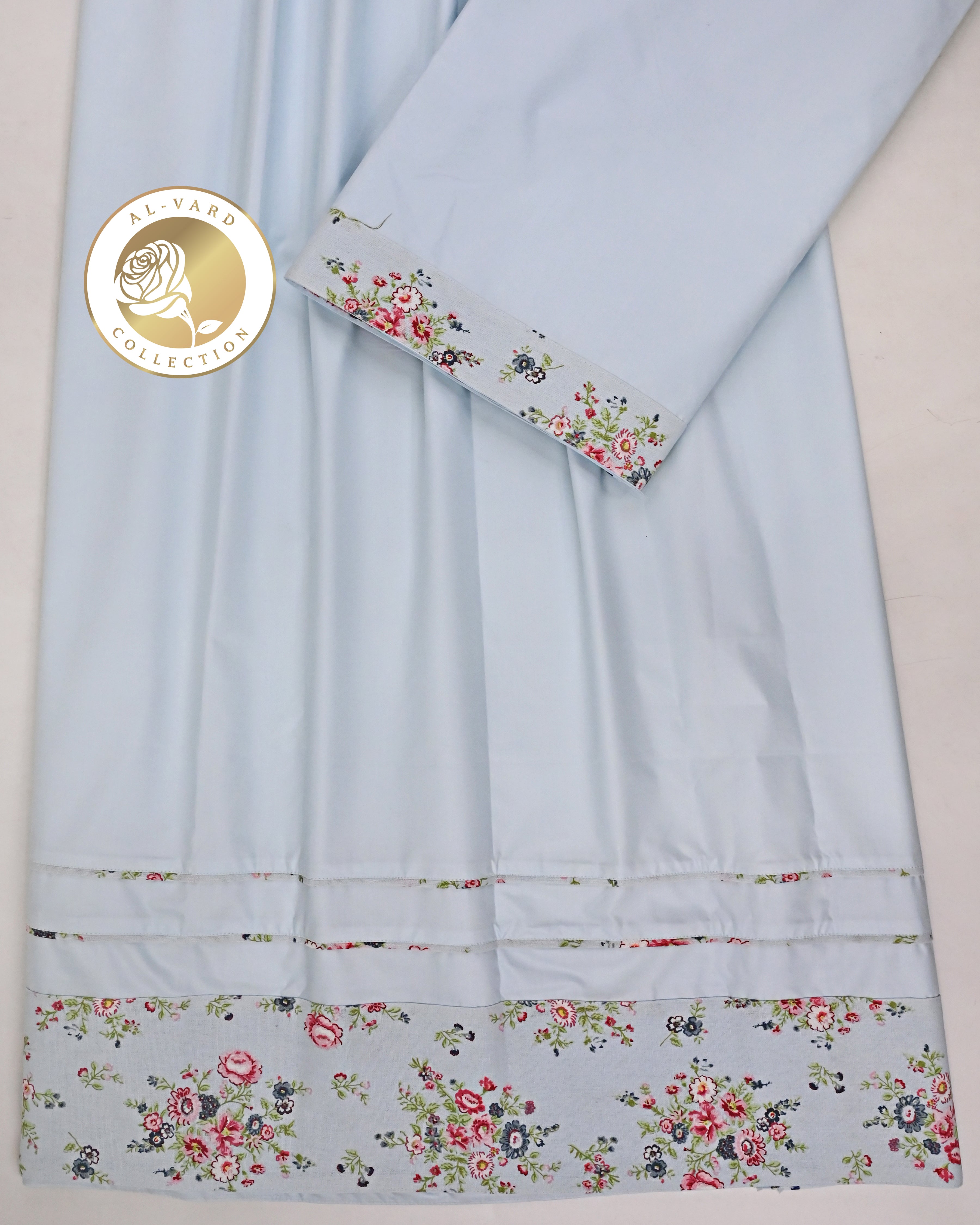 Light Blue Ohbat Rida With Smart Imported Panel & Smart Pipin