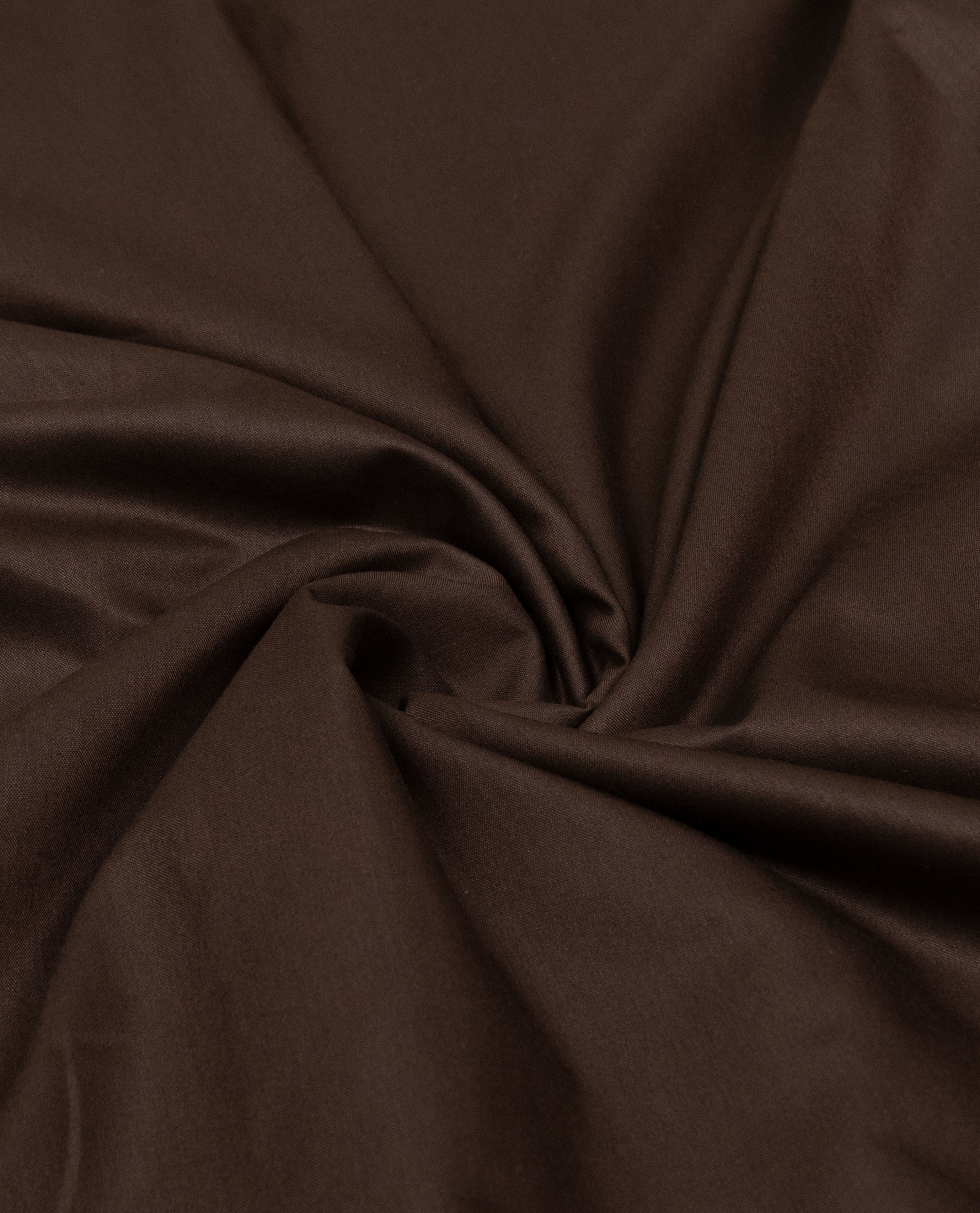 Dark Chocolate Brown Rida With Smart Golden Floral Lace & Golden Heavy Panel