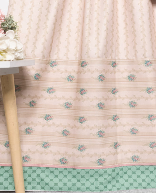 Alvard Beige Rida With Smart Printed Panel