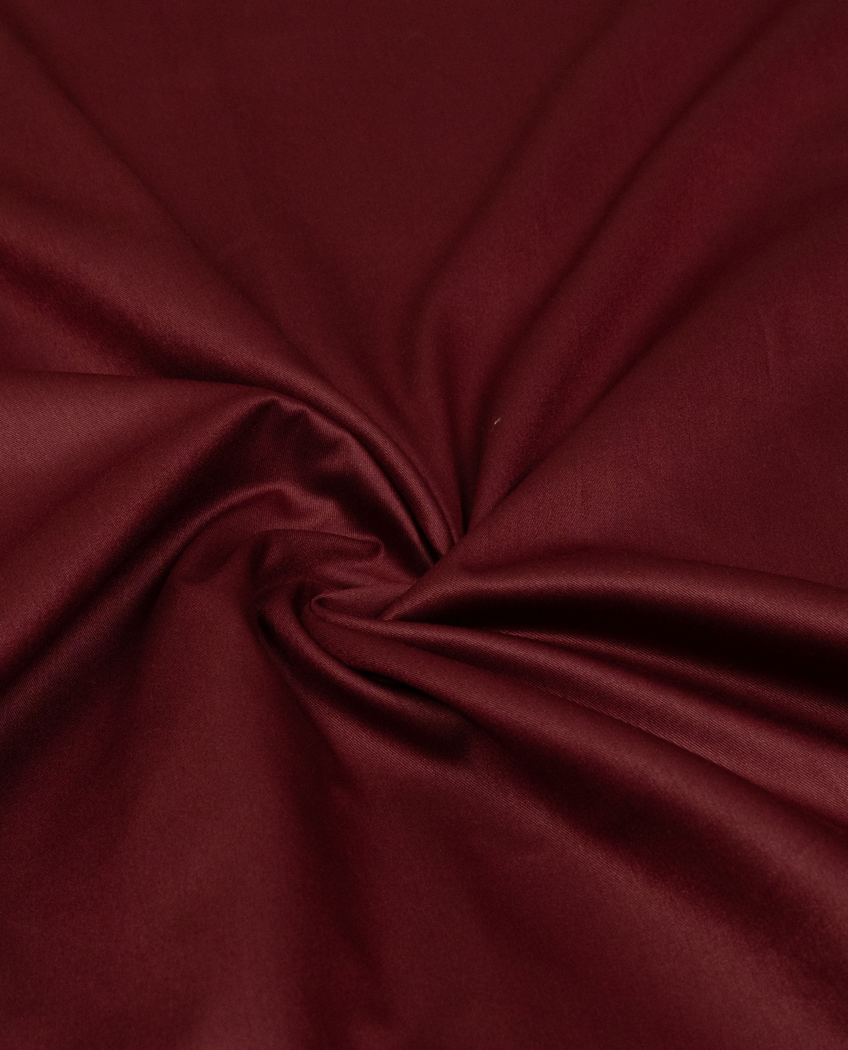 Deep Maroon Rida With Smart & Heavy Look Panel Floral Lace