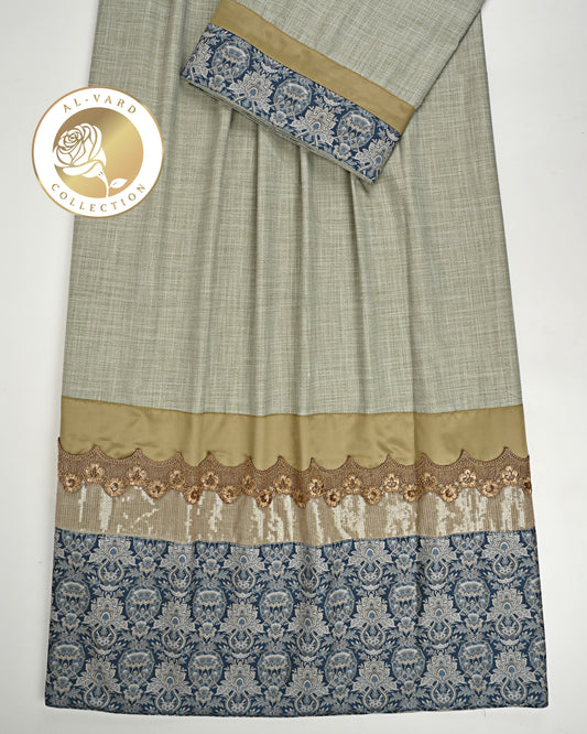 Sage Green Rida With Smart Sequence Lacing & Printed Panel