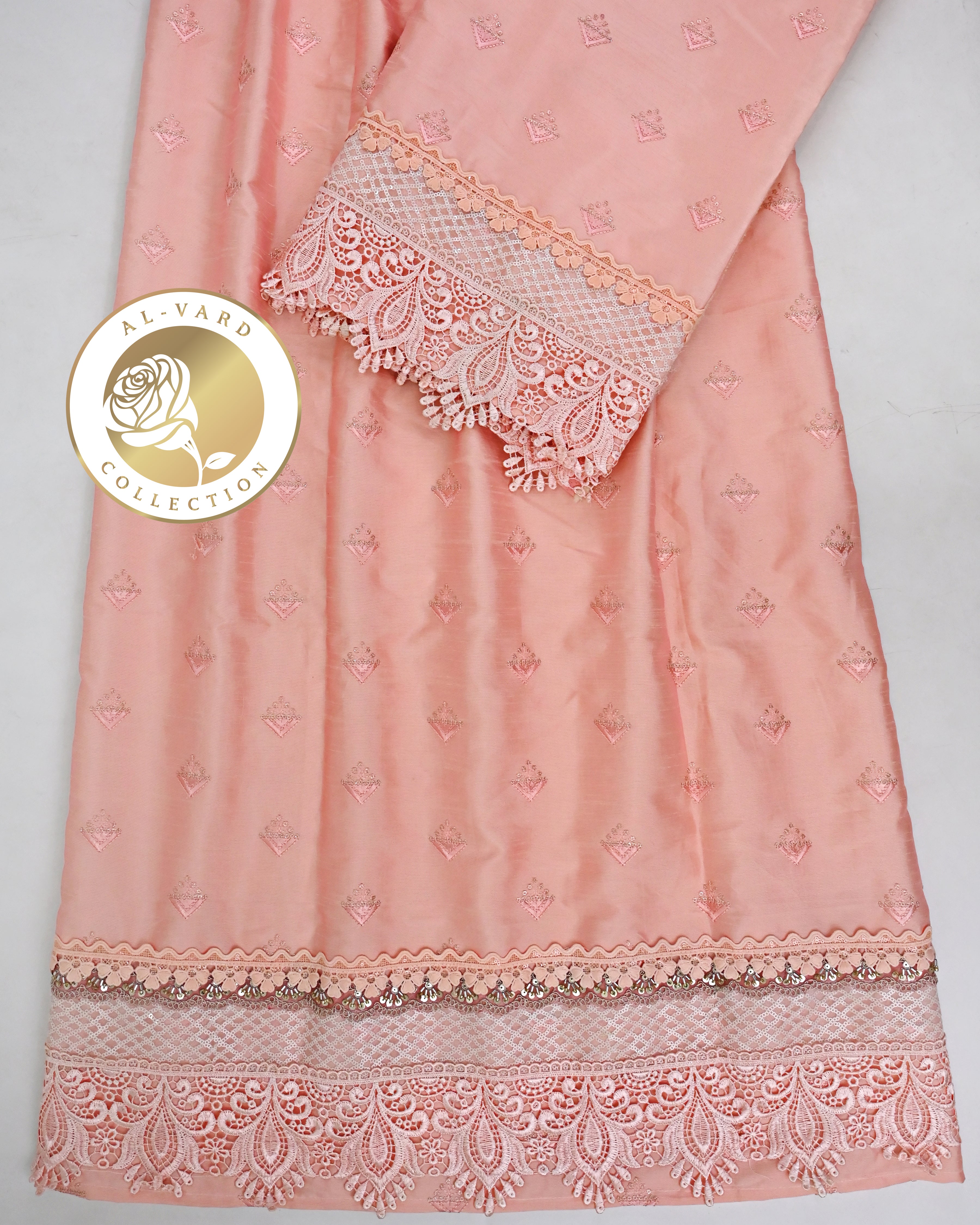Light Salmon Pink Rida With All Over Booties & Smart Lacing-1950/-
