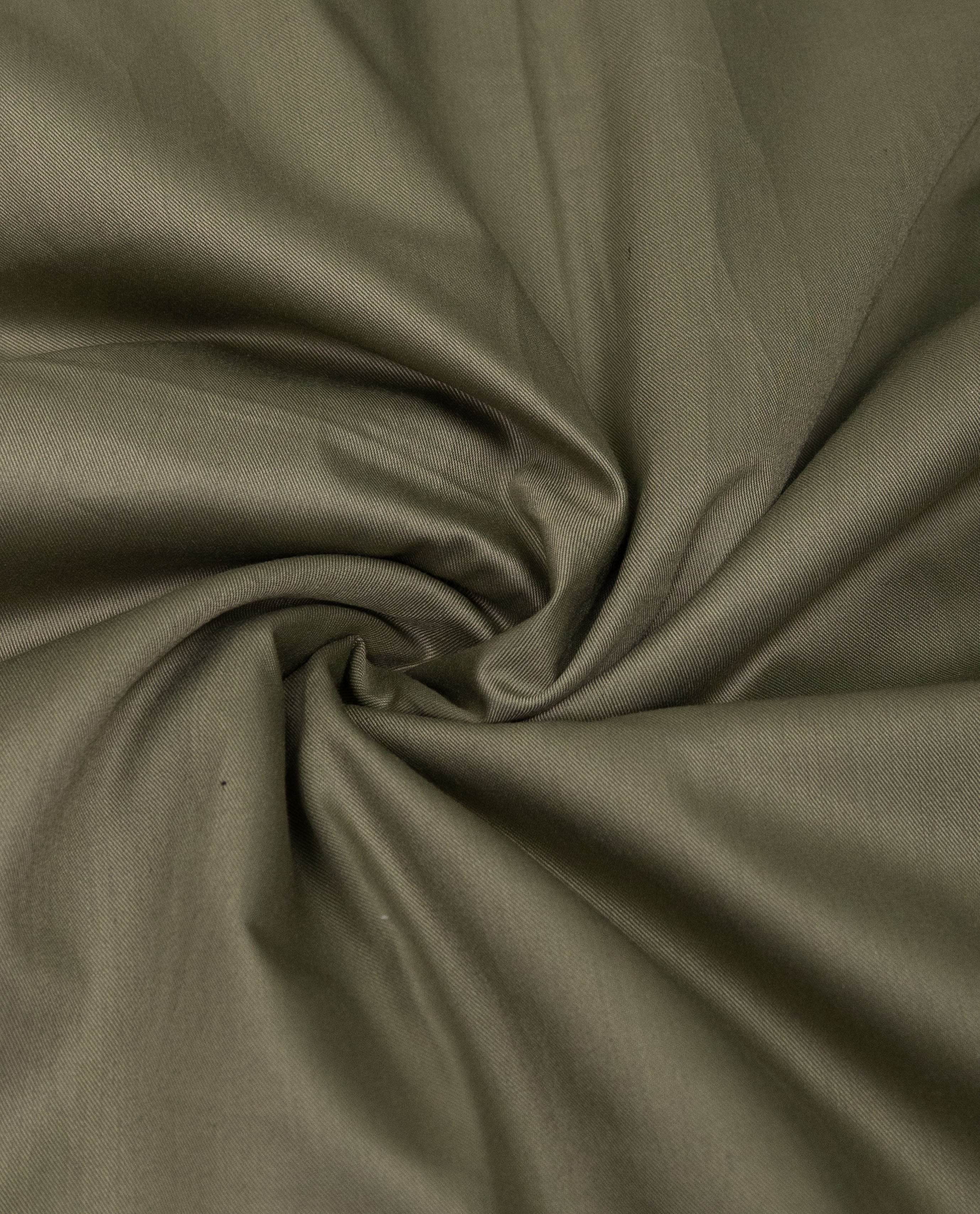 Olive Green Rida With Smart Panel & Smart Floral Lace
