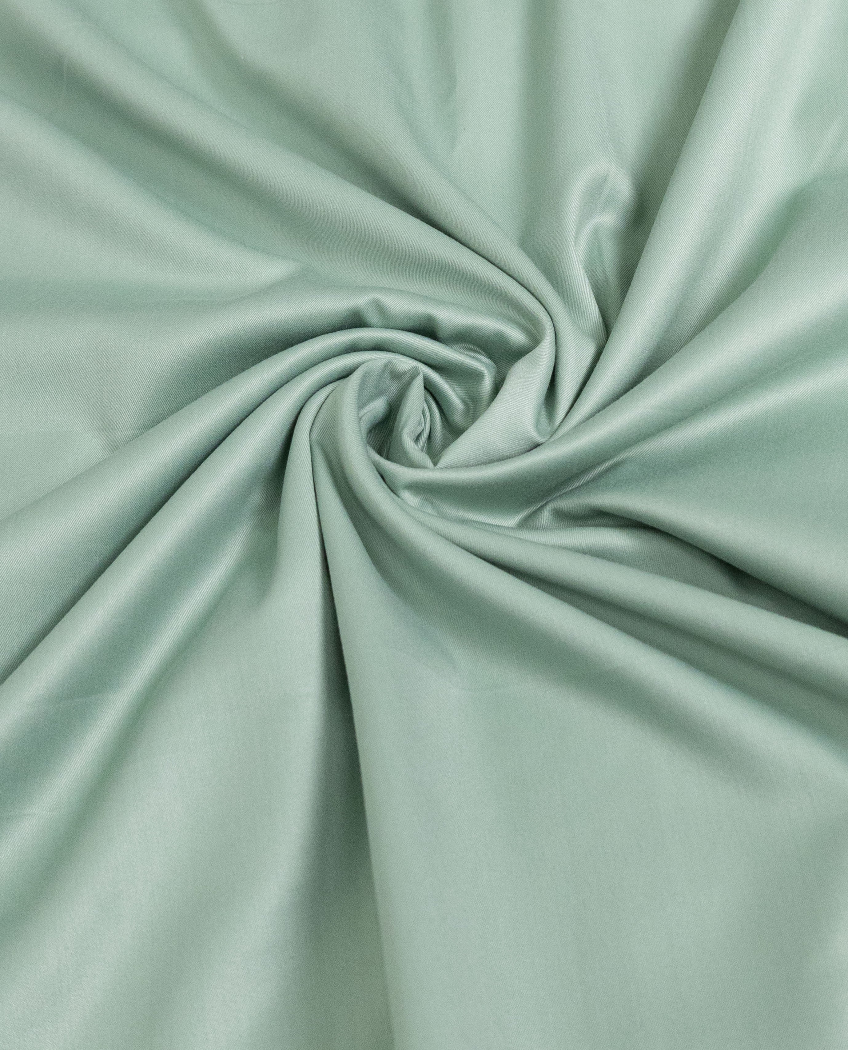 Sage Green Rida With Smart High Floral Printed Panel