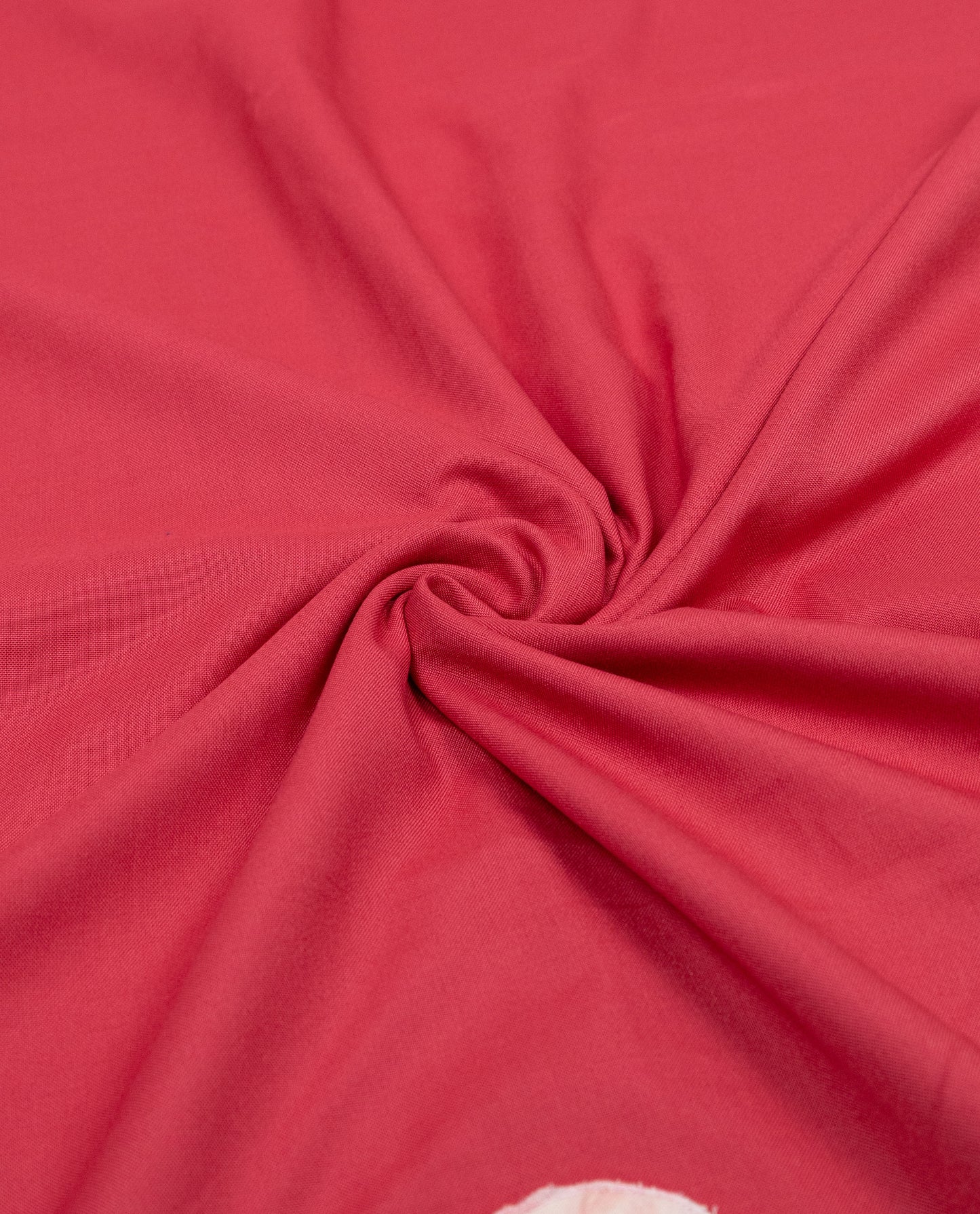 Berry Red Rida With Pink Rose Applique Work & Smart Embroidery Work-