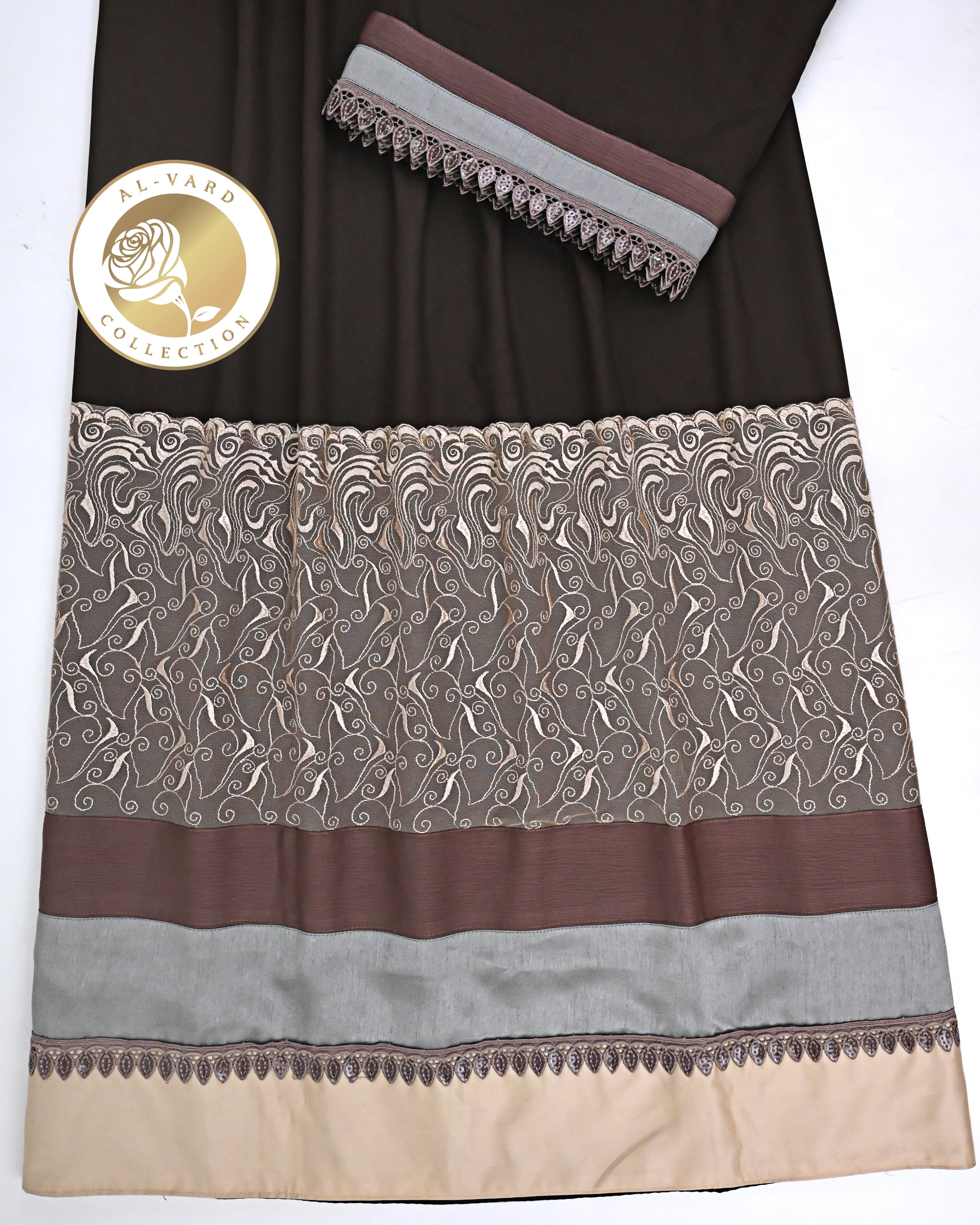 Dark Brown Rida With Plain Dark Panel & Heavy Look Lacing